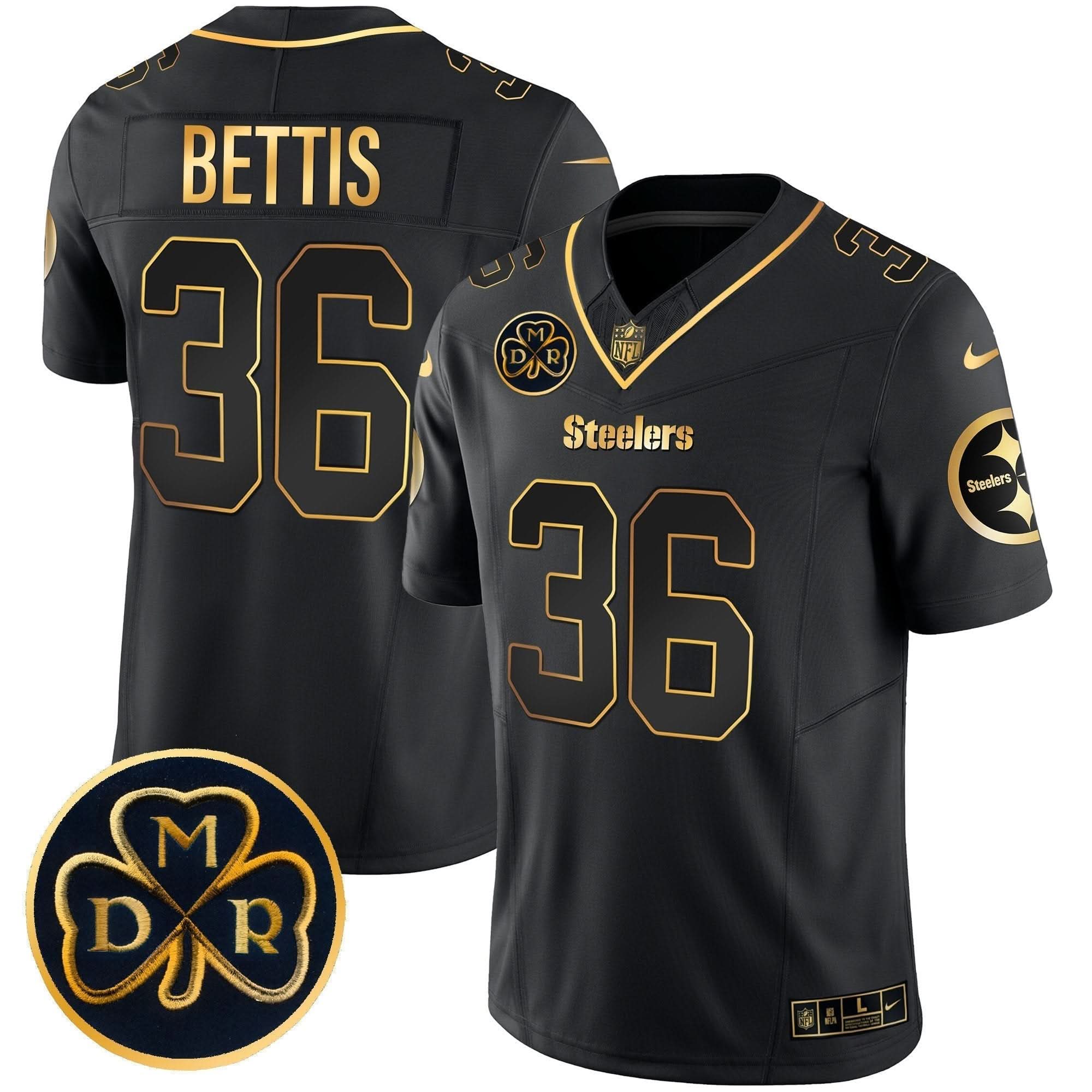 PIT DMR Patch Gold Vapor Limited Jersey