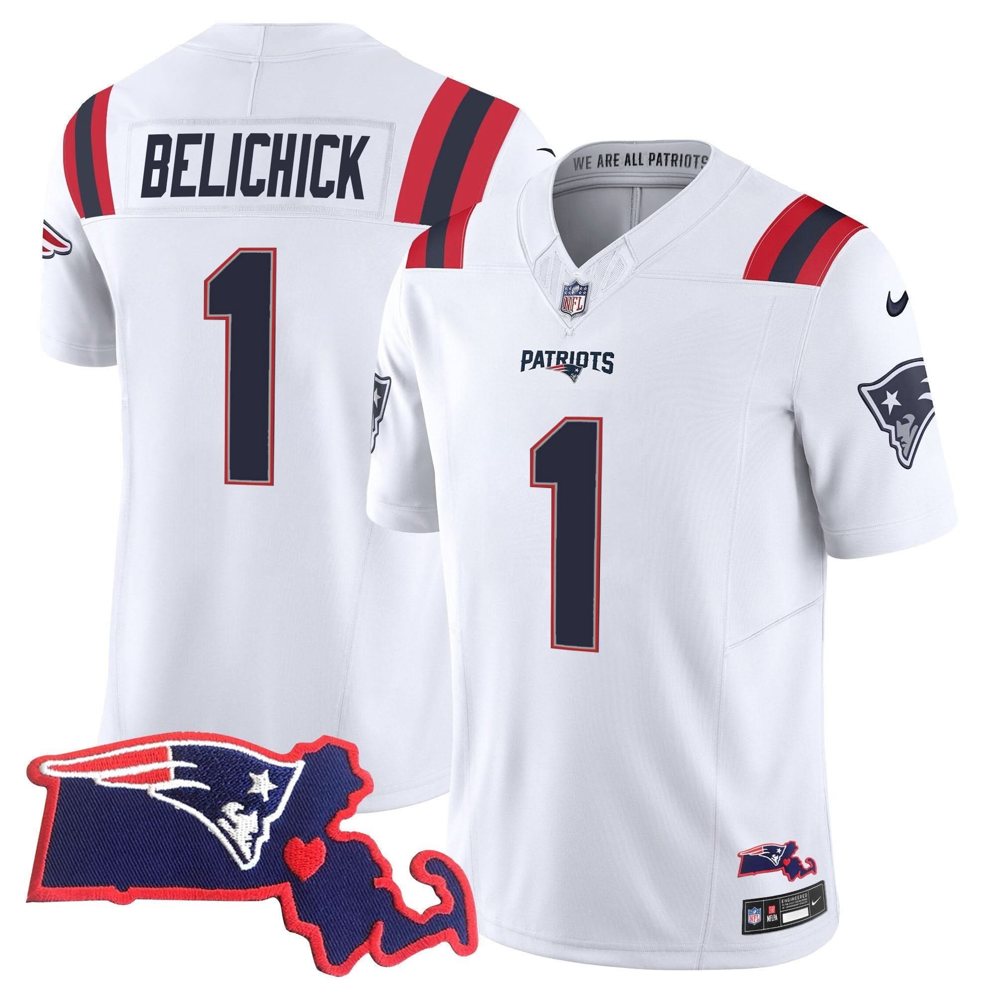 NE Massachusetts Patch Vapor Jersey