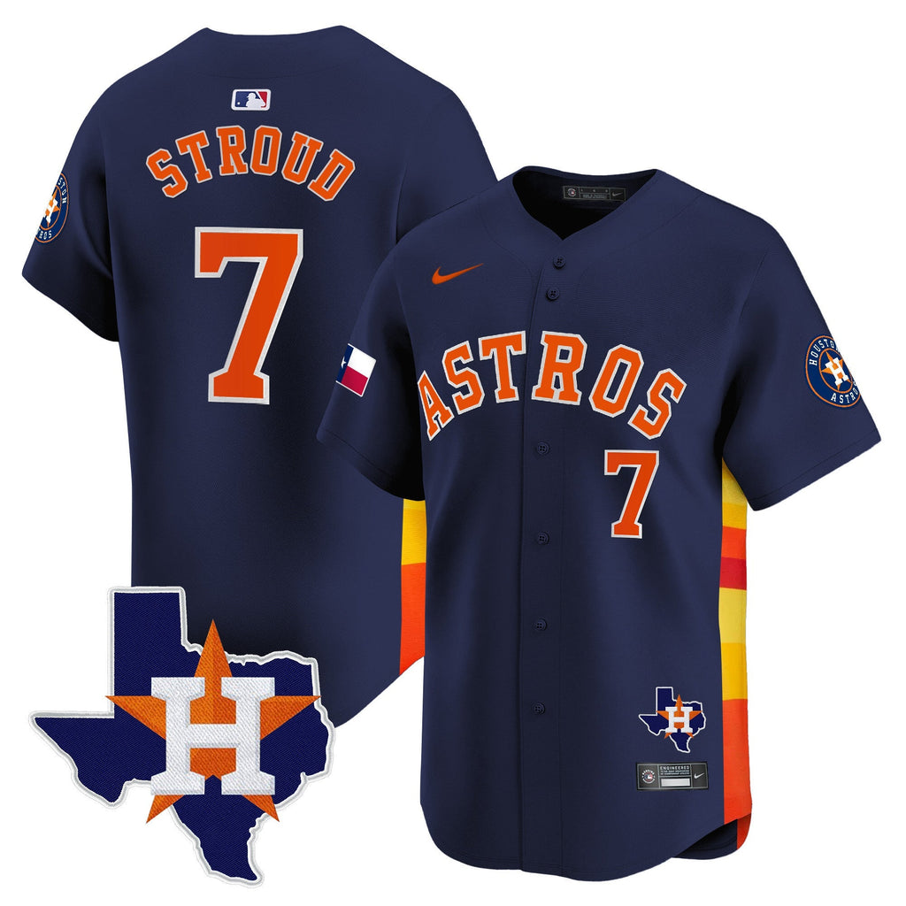 HAS Texas Patch Vapor Premier Limited Jersey - All Stitched