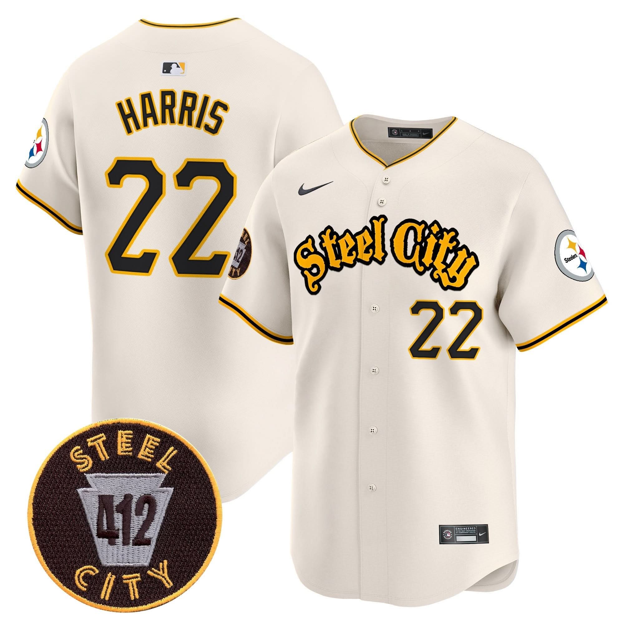 PIT 412 Patch Vapor Premier Limited Jersey