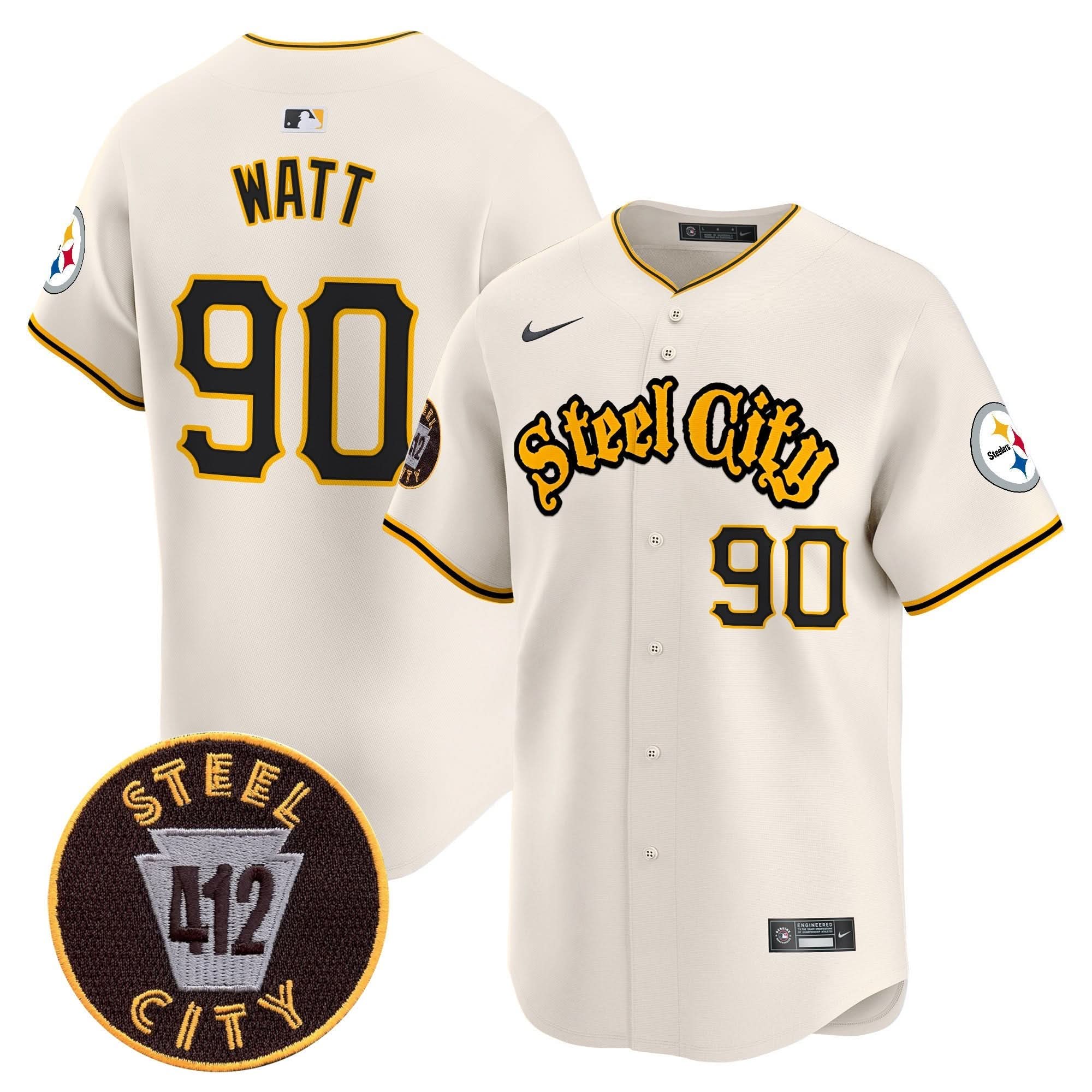 PIT 412 Patch Vapor Premier Limited Jersey
