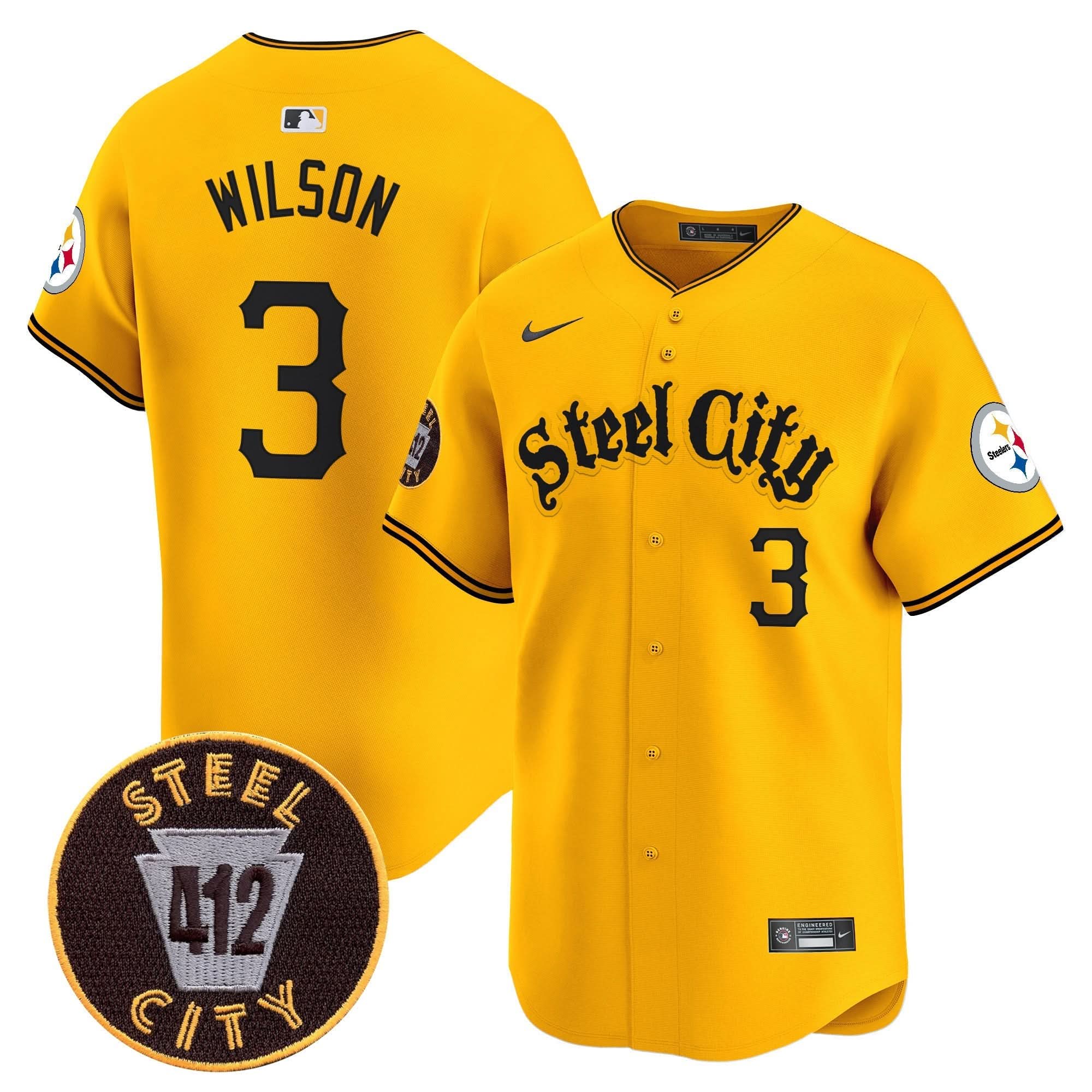 PIT 412 Patch Vapor Premier Limited Jersey