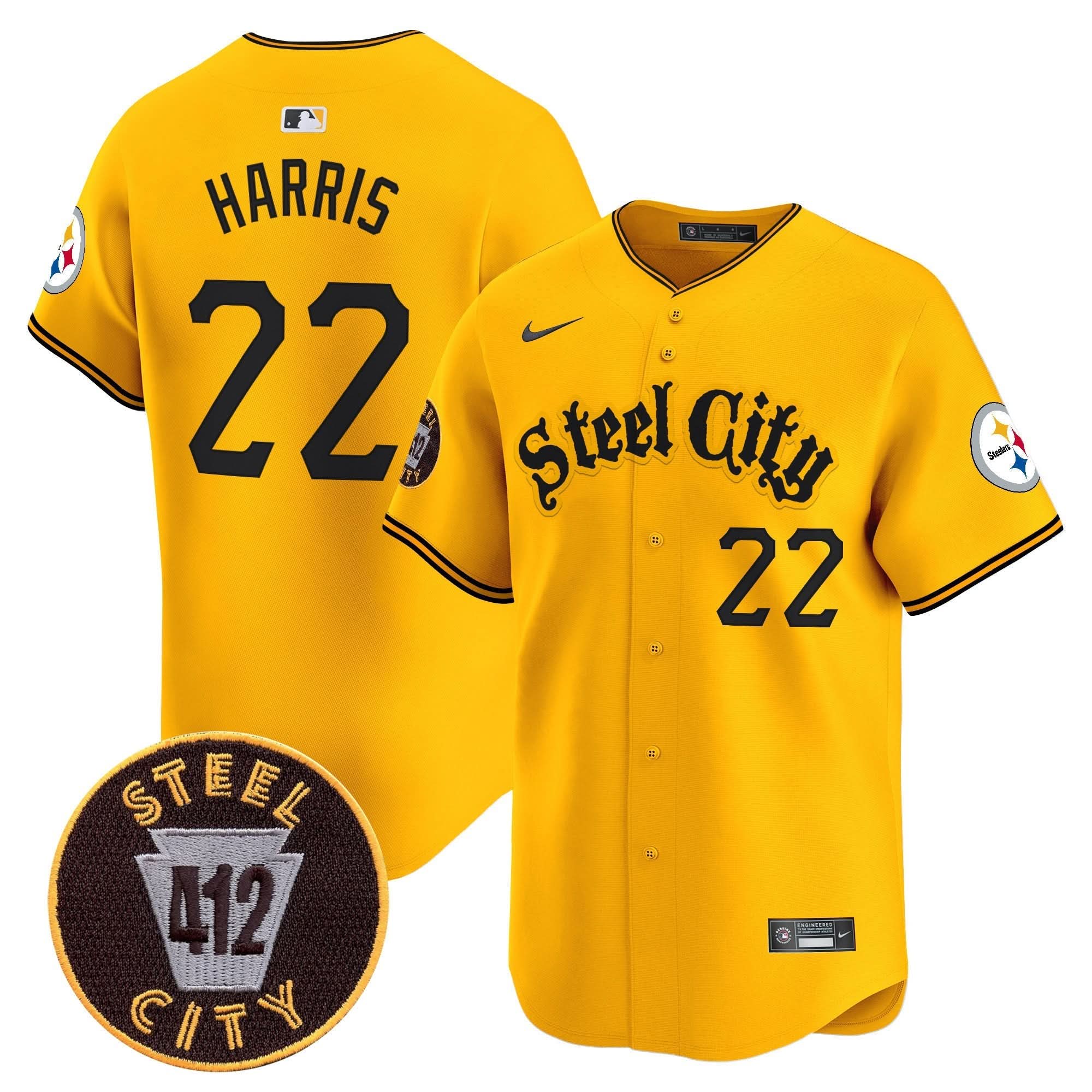 PIT 412 Patch Vapor Premier Limited Jersey