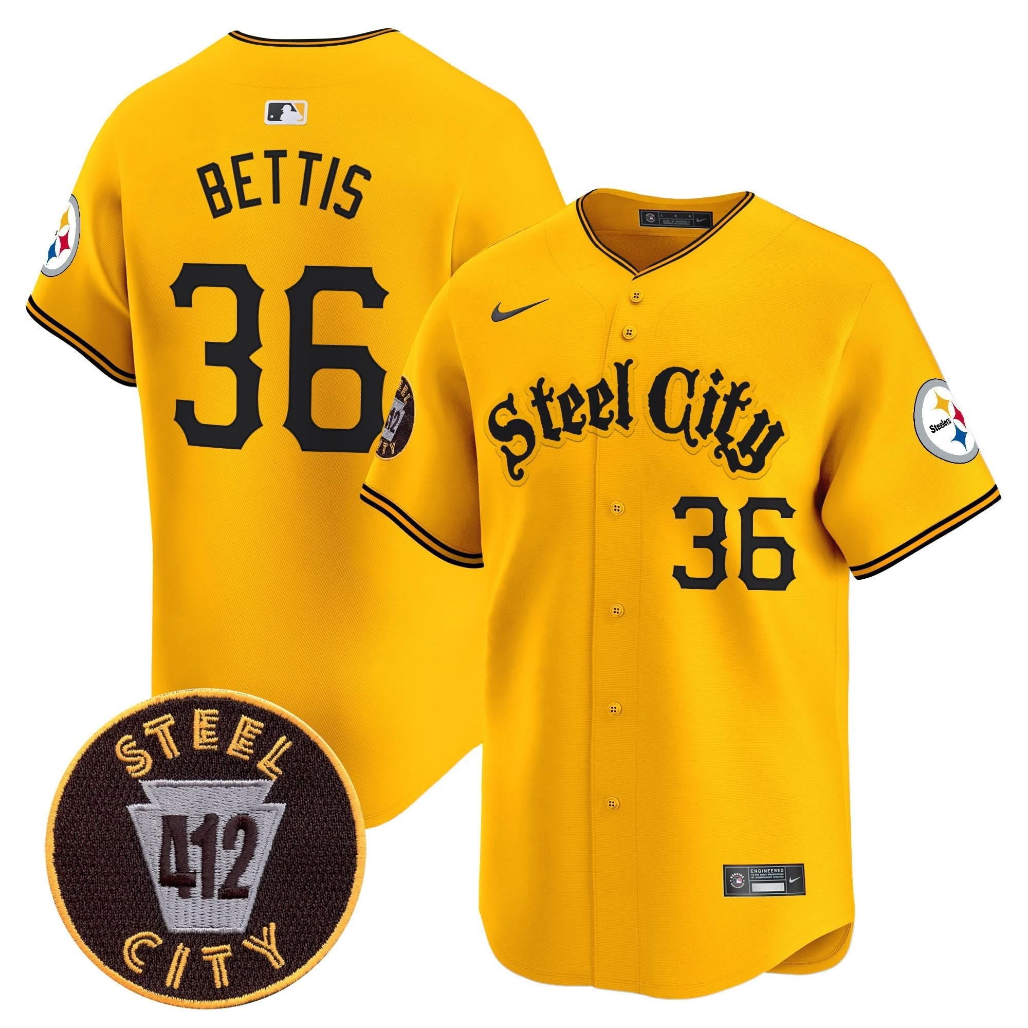 PIT 412 Patch Vapor Premier Limited Jersey