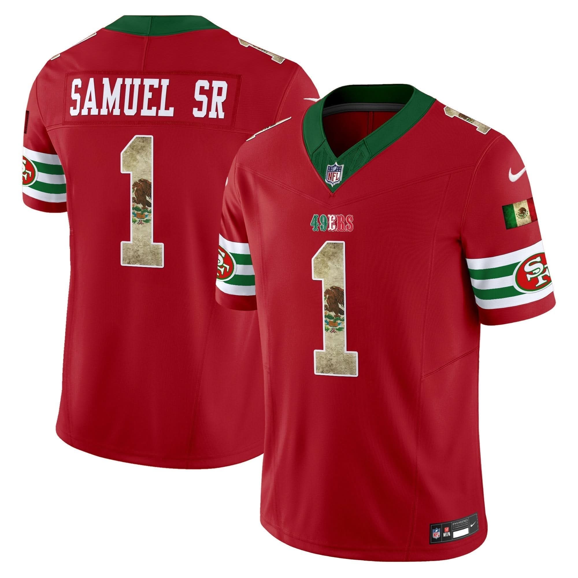 SF Mexico Vapor Limited Jersey V4