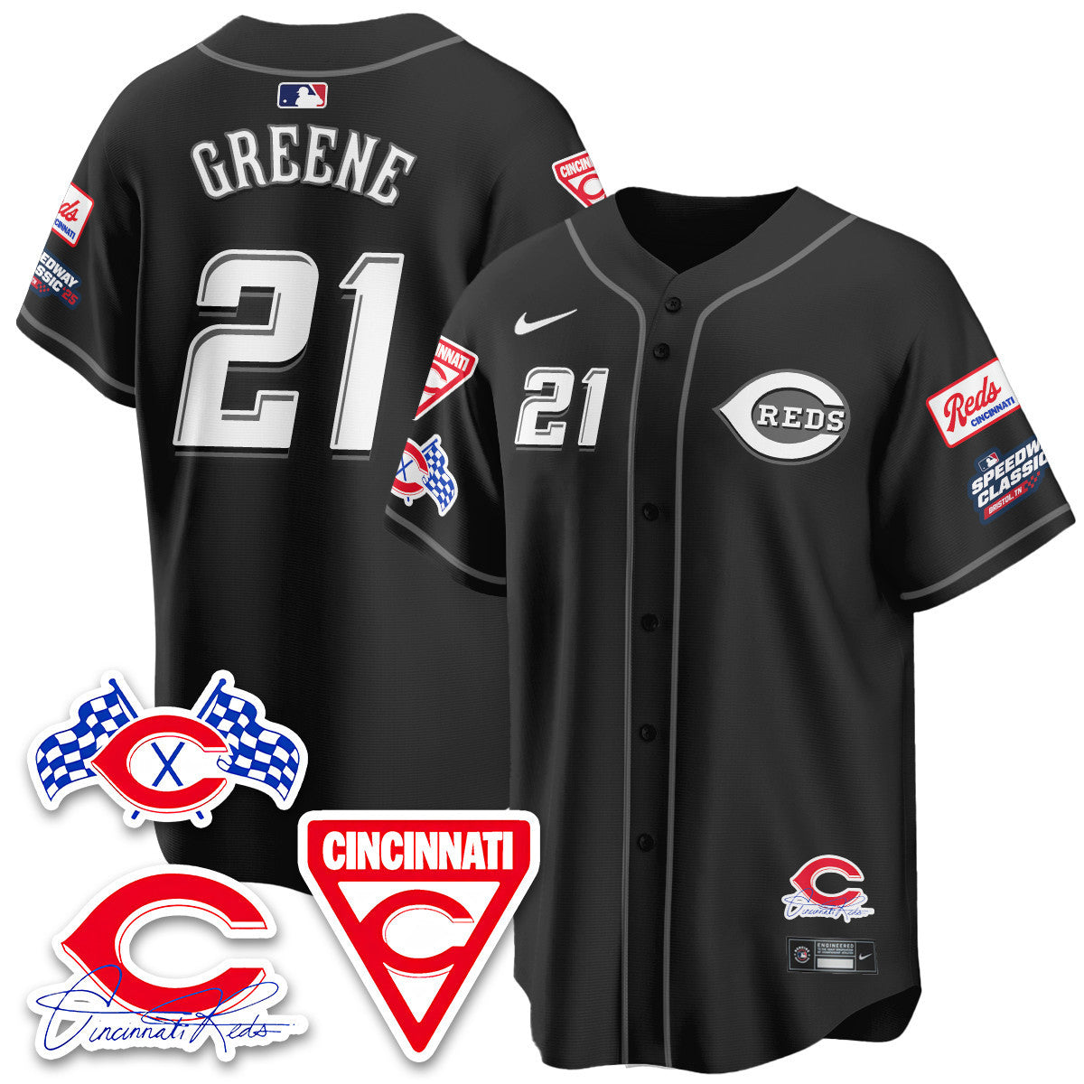 CIN 2025 Speedway Limited Men Jersey V1 - All Stitched
