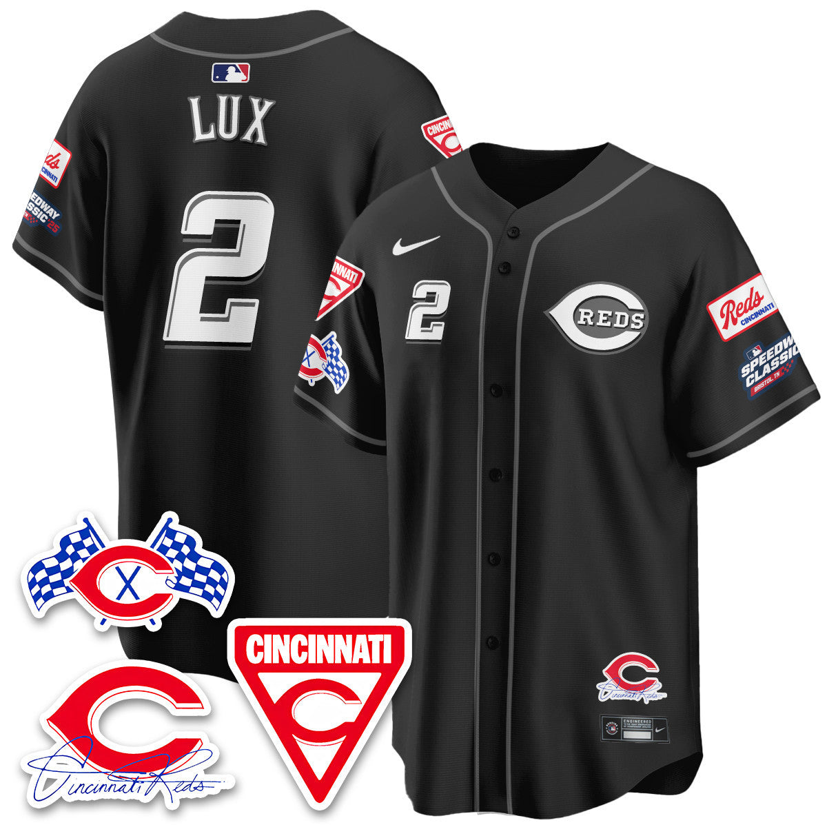 CIN 2025 Speedway Limited Men Jersey V1 - All Stitched