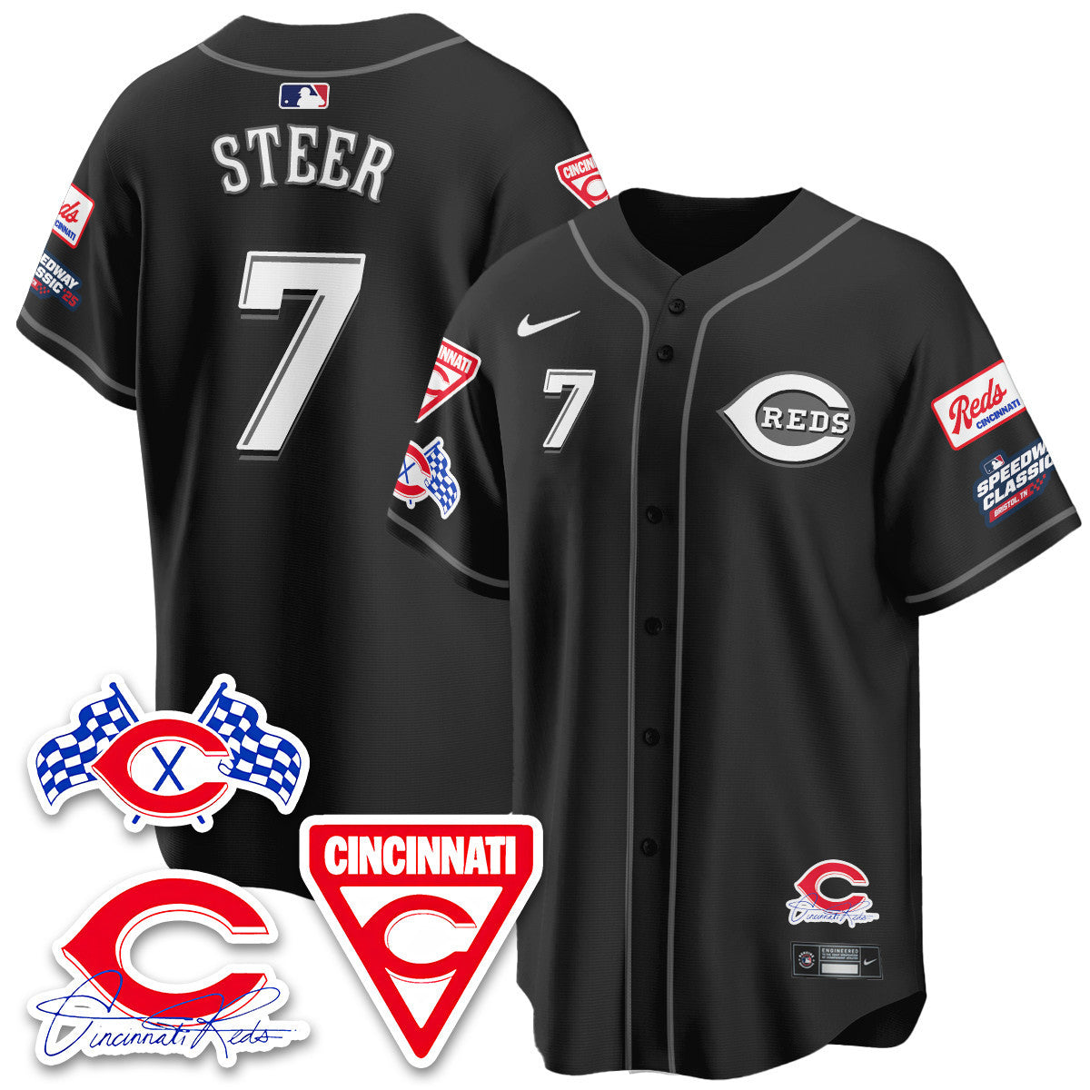 CIN 2025 Speedway Limited Men Jersey V1 - All Stitched