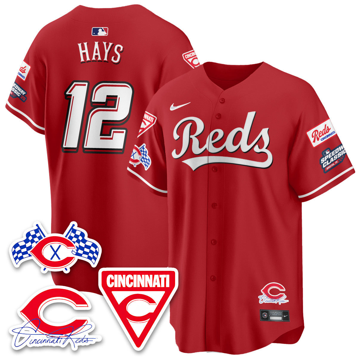 CIN 2025 Speedway Limited Jersey V1 - All Stitched