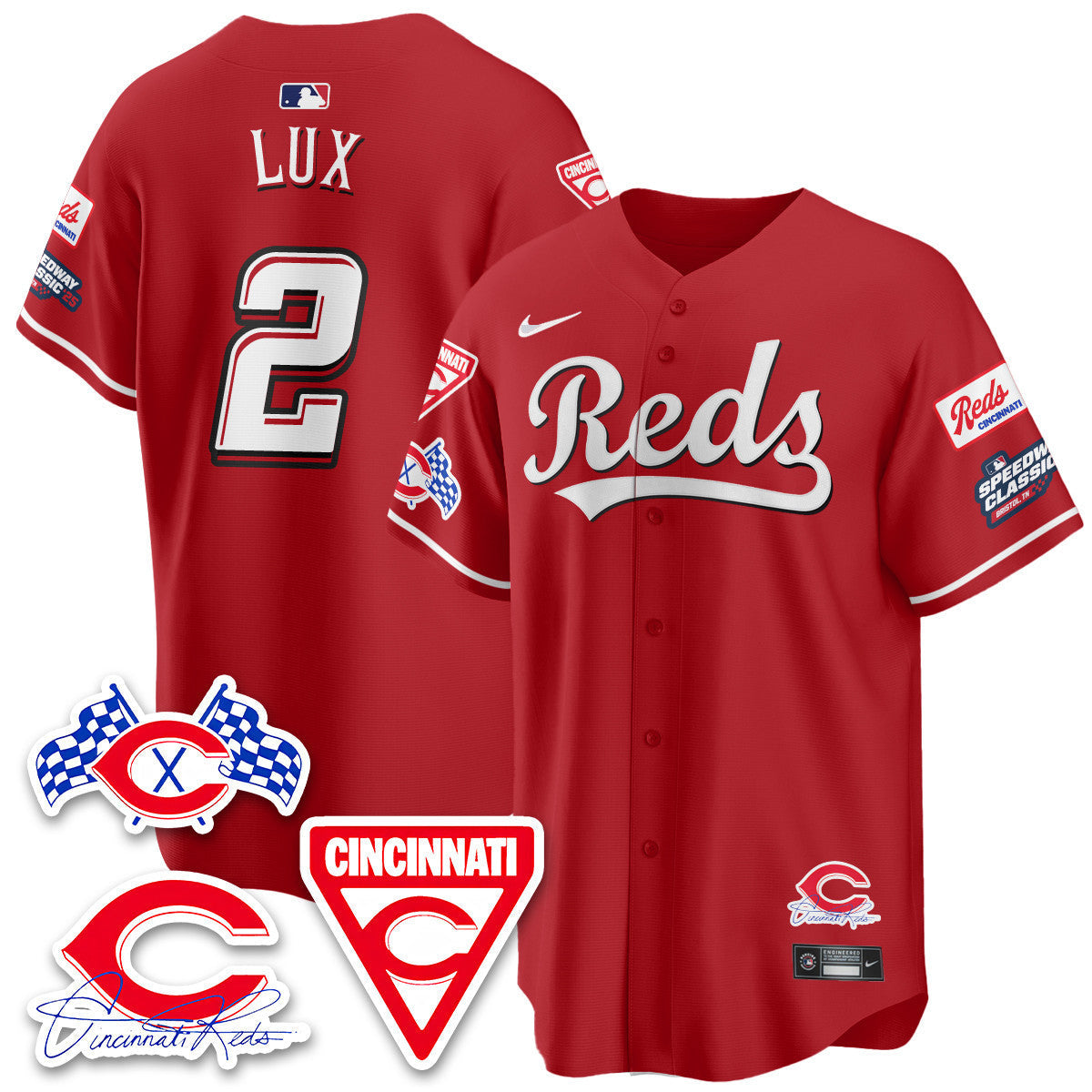 CIN 2025 Speedway Limited Jersey V1 - All Stitched