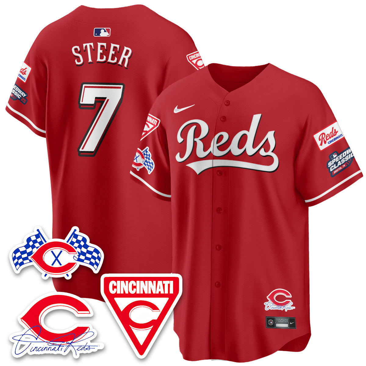 CIN 2025 Speedway Limited Jersey V1 - All Stitched