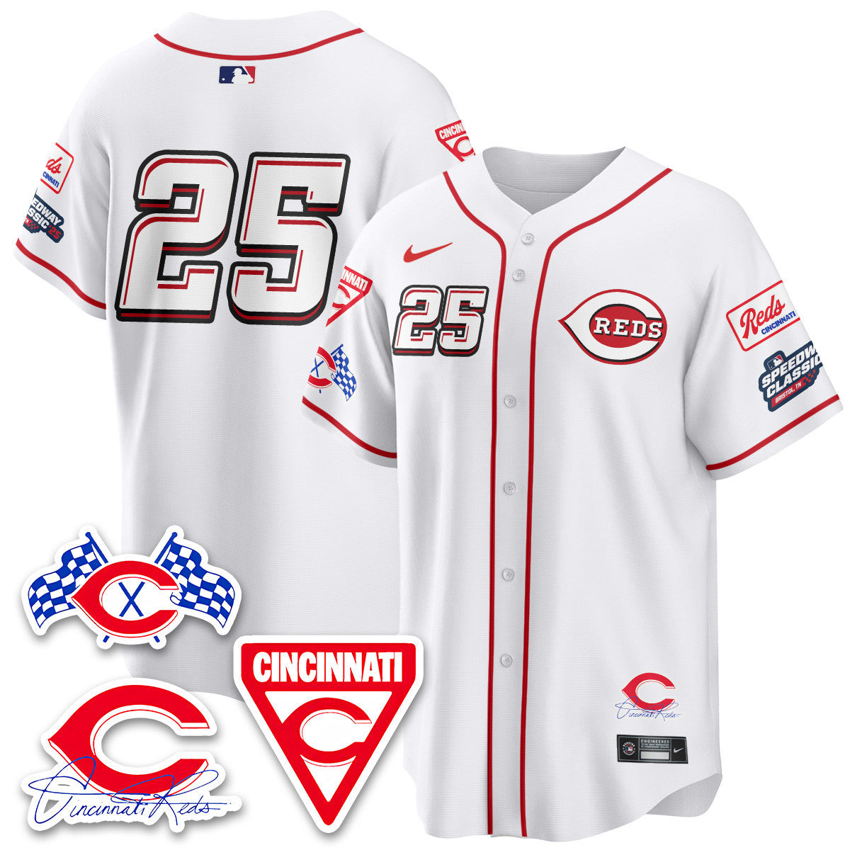 CIN 2025 Speedway Limited Jersey V1 - All Stitched