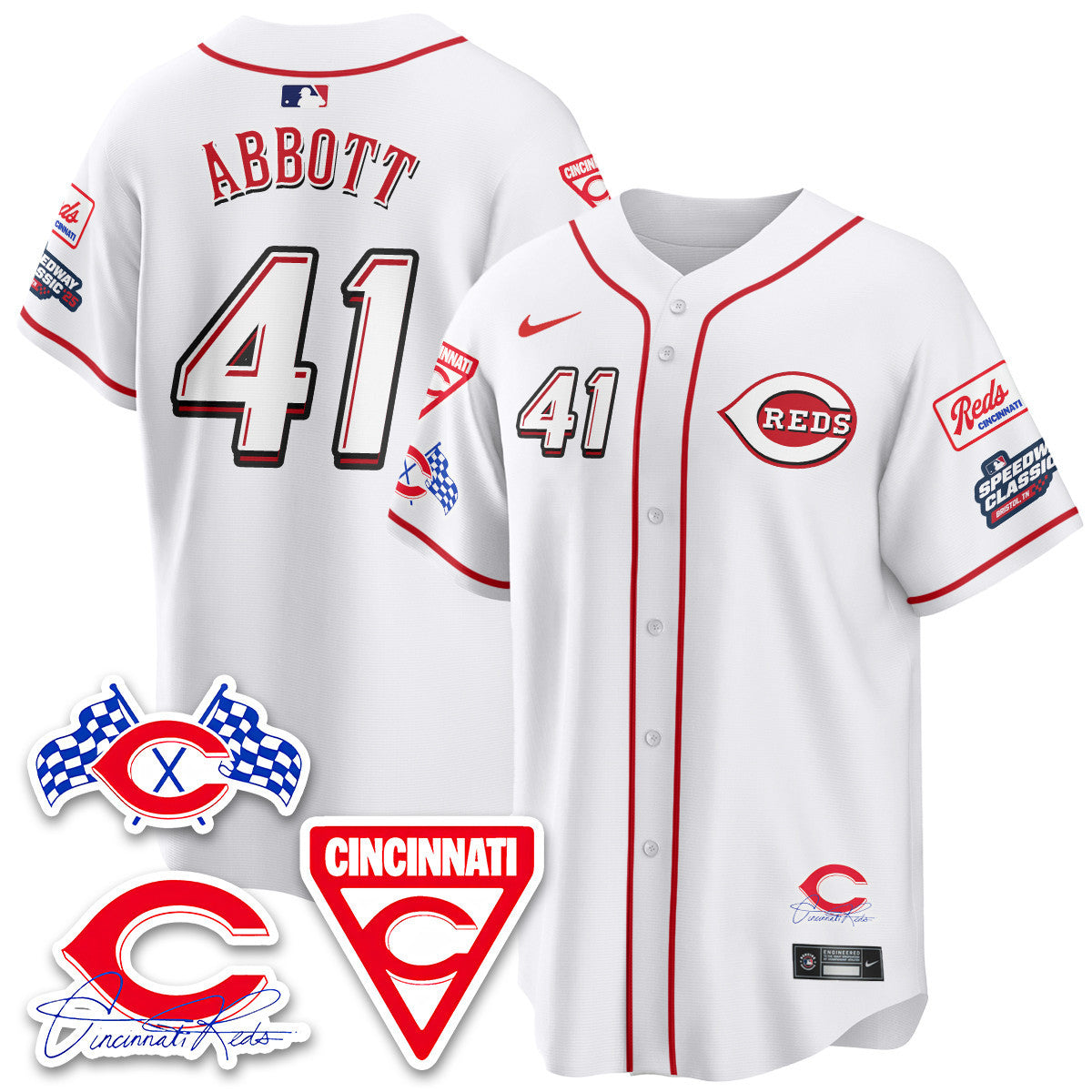 CIN 2025 Speedway Limited Jersey V1 - All Stitched