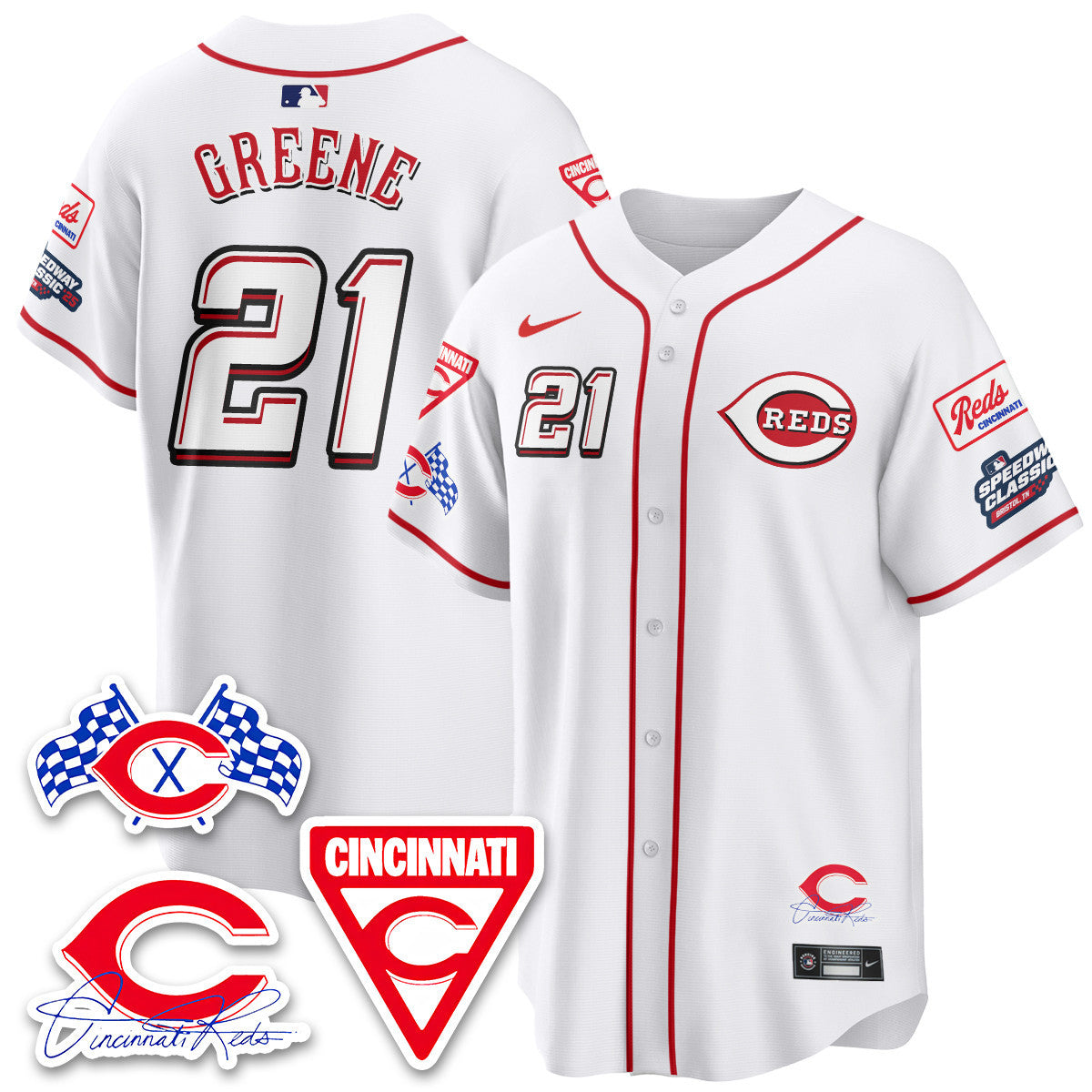 CIN 2025 Speedway Limited Jersey V1 - All Stitched
