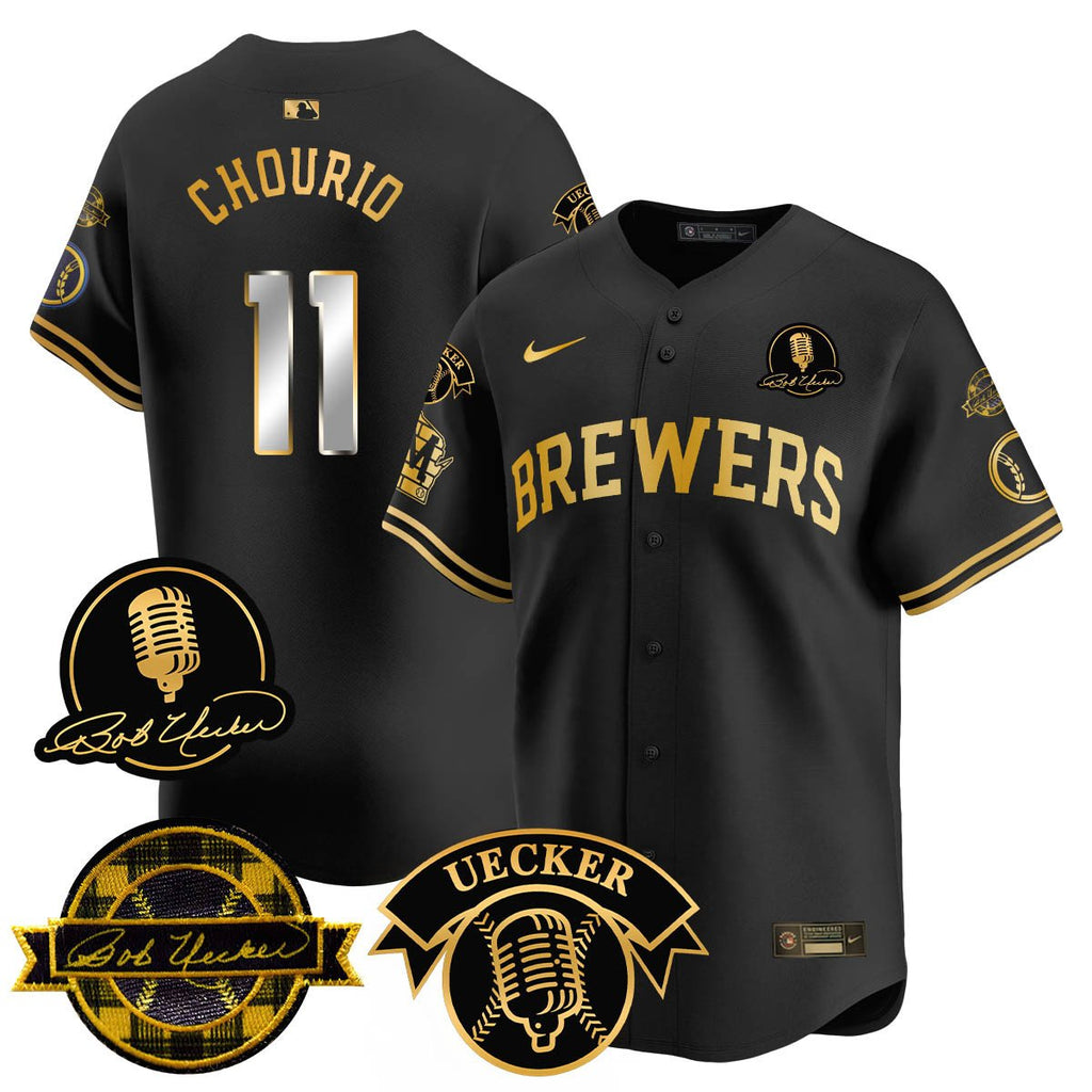 MIL 2025 Limited Jersey - Bob Uecker Patch - All Stitched