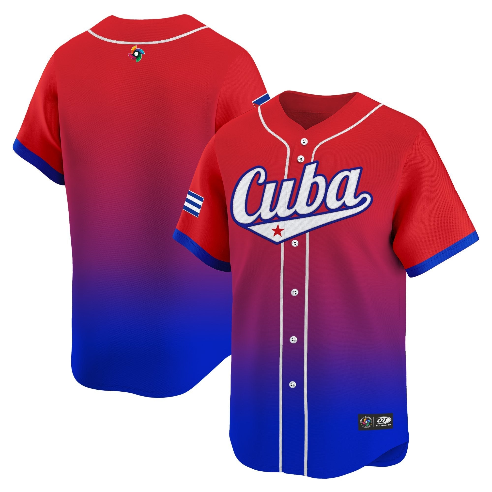 Team Cuba World Baseball Classic Vapor Premier Jersey - 2026 Roster - All Stitched