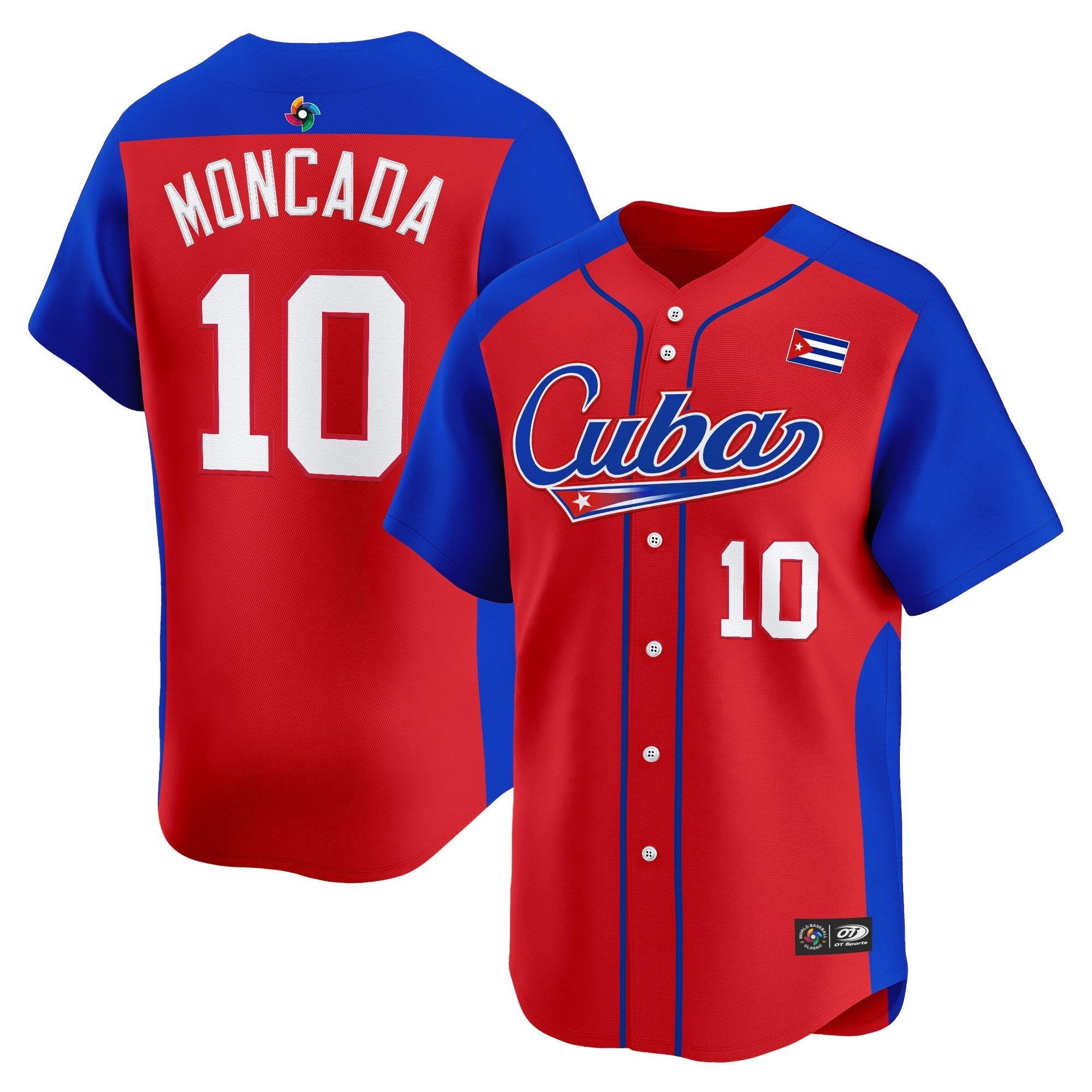 Team Cuba World Baseball Classic Vapor Premier Jersey - 2026 Roster - All Stitched