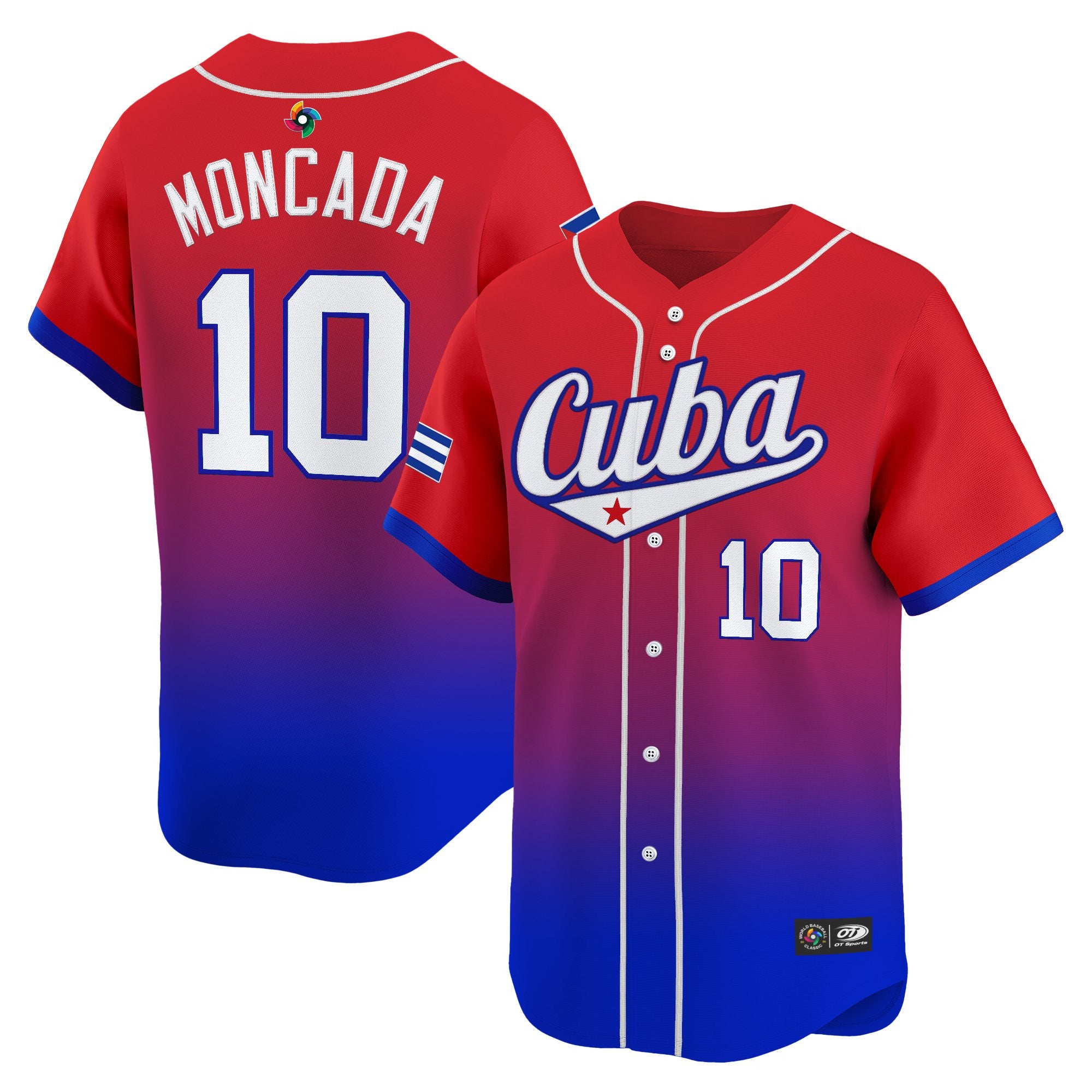 Team Cuba World Baseball Classic Vapor Premier Jersey - 2026 Roster - All Stitched