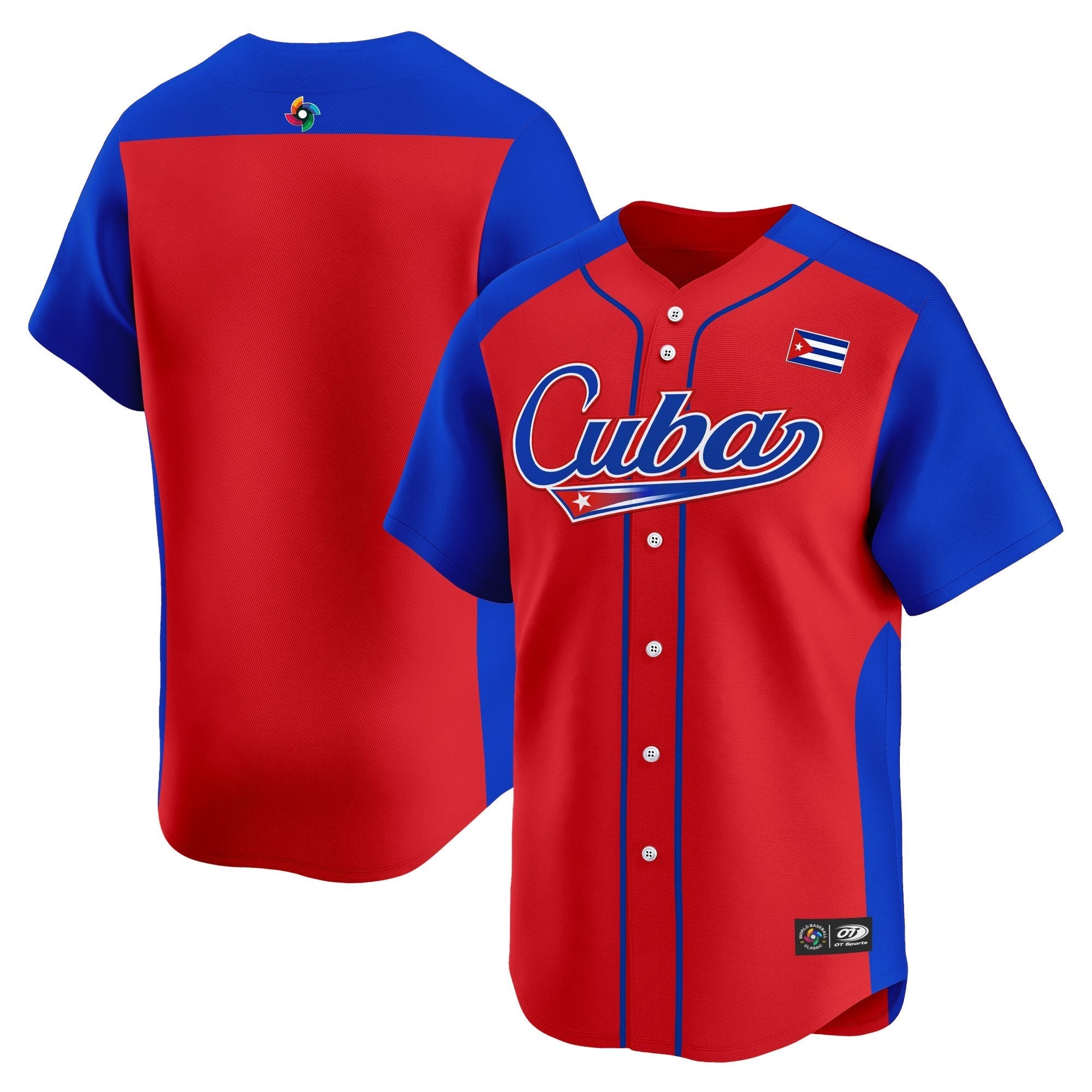 Team Cuba World Baseball Classic Vapor Premier Jersey - 2026 Roster - All Stitched