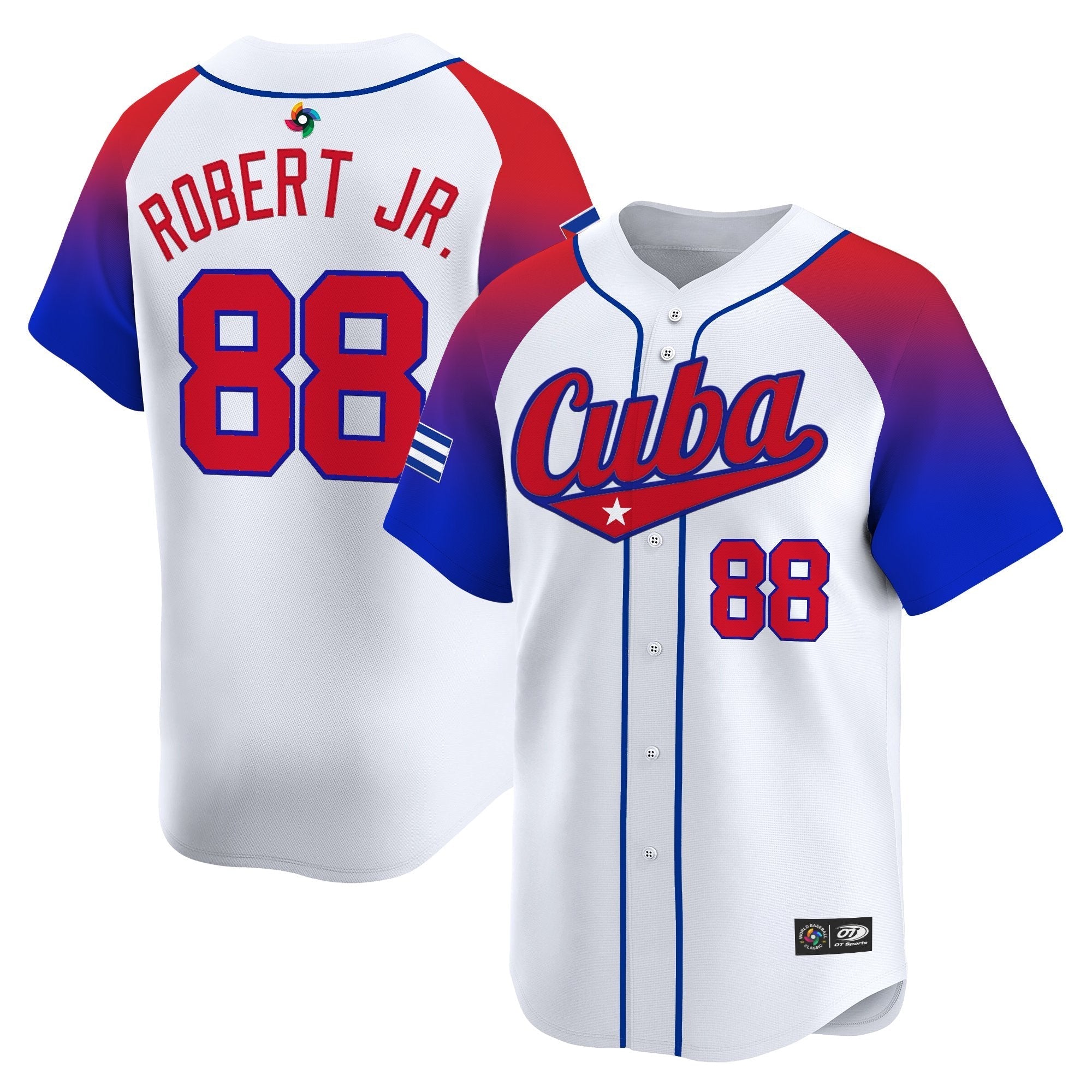 Team Cuba World Baseball Classic Vapor Premier Jersey - 2026 Roster - All Stitched