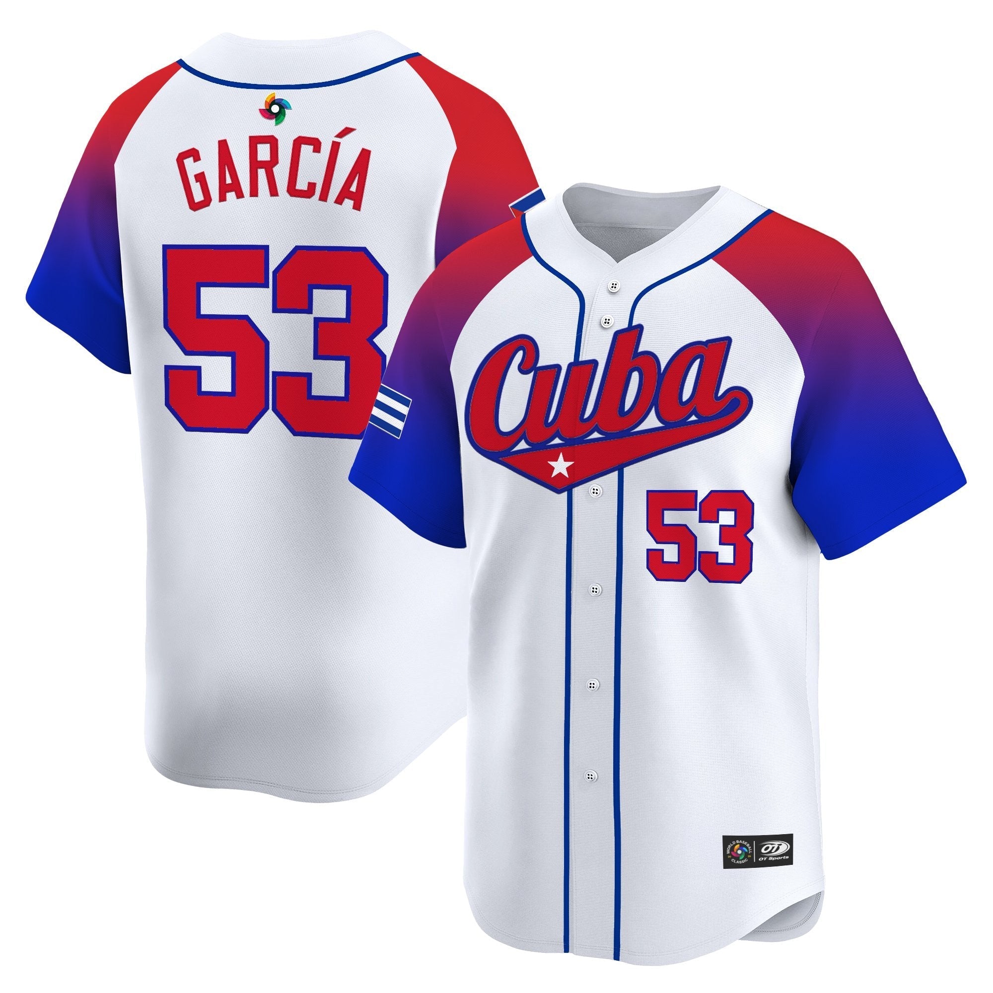 Team Cuba World Baseball Classic Vapor Premier Jersey - 2026 Roster - All Stitched