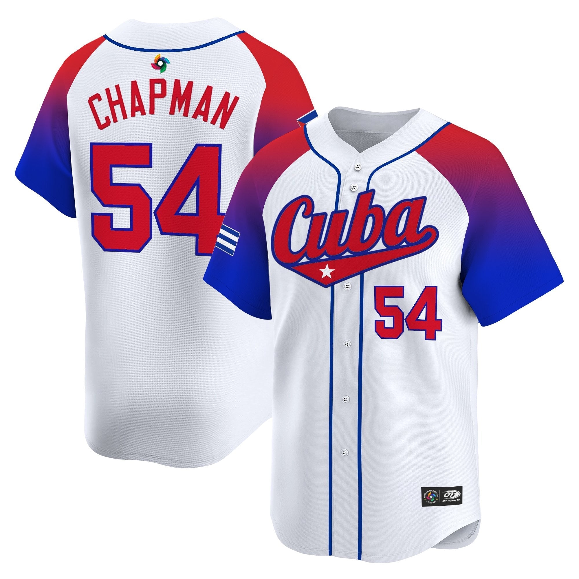 Team Cuba World Baseball Classic Vapor Premier Jersey - 2026 Roster - All Stitched