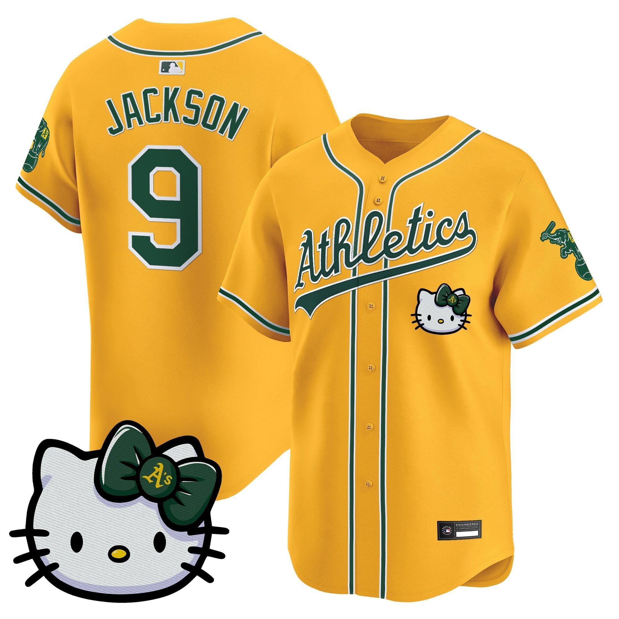 Oakland Athletics Meow KT Vapor Premier Limited Jersey â€“ All Stitched