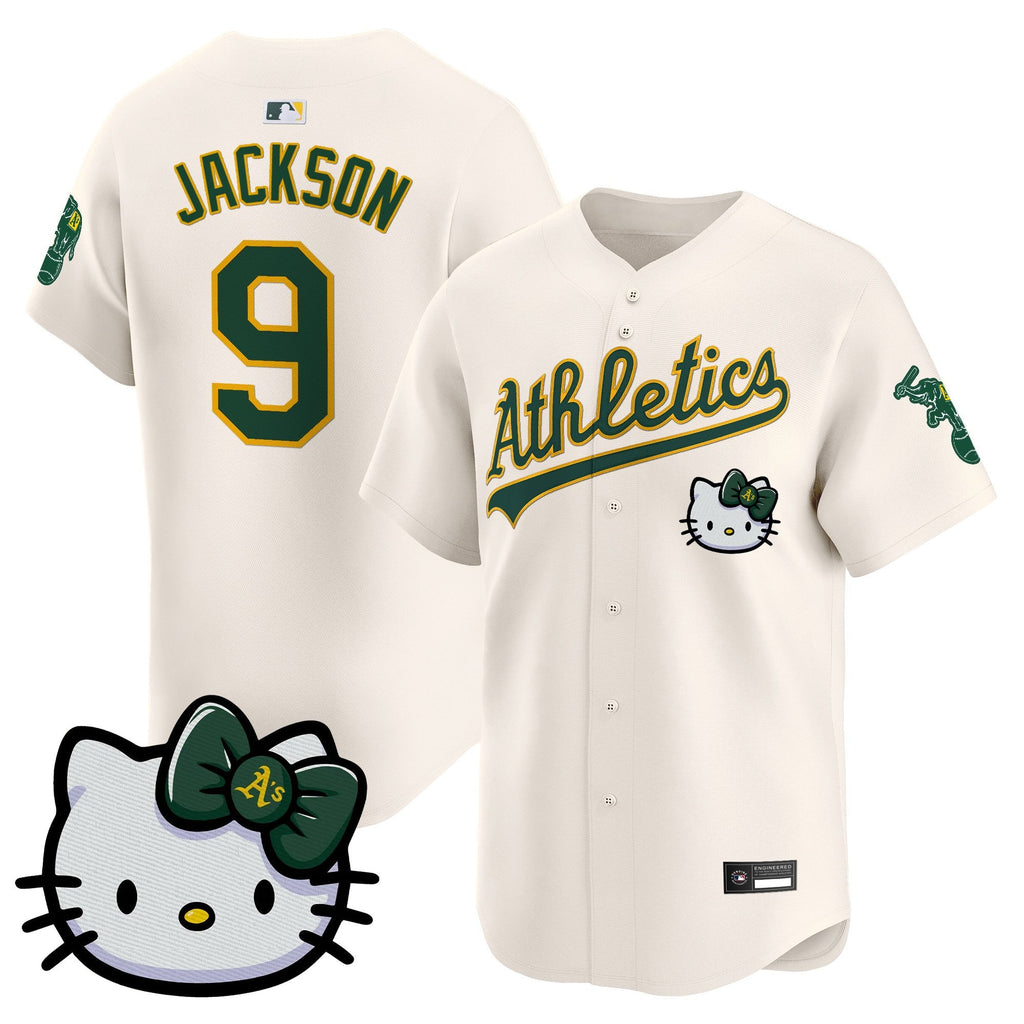 Oakland Athletics Meow KT Vapor Premier Limited Jersey â€“ All Stitched