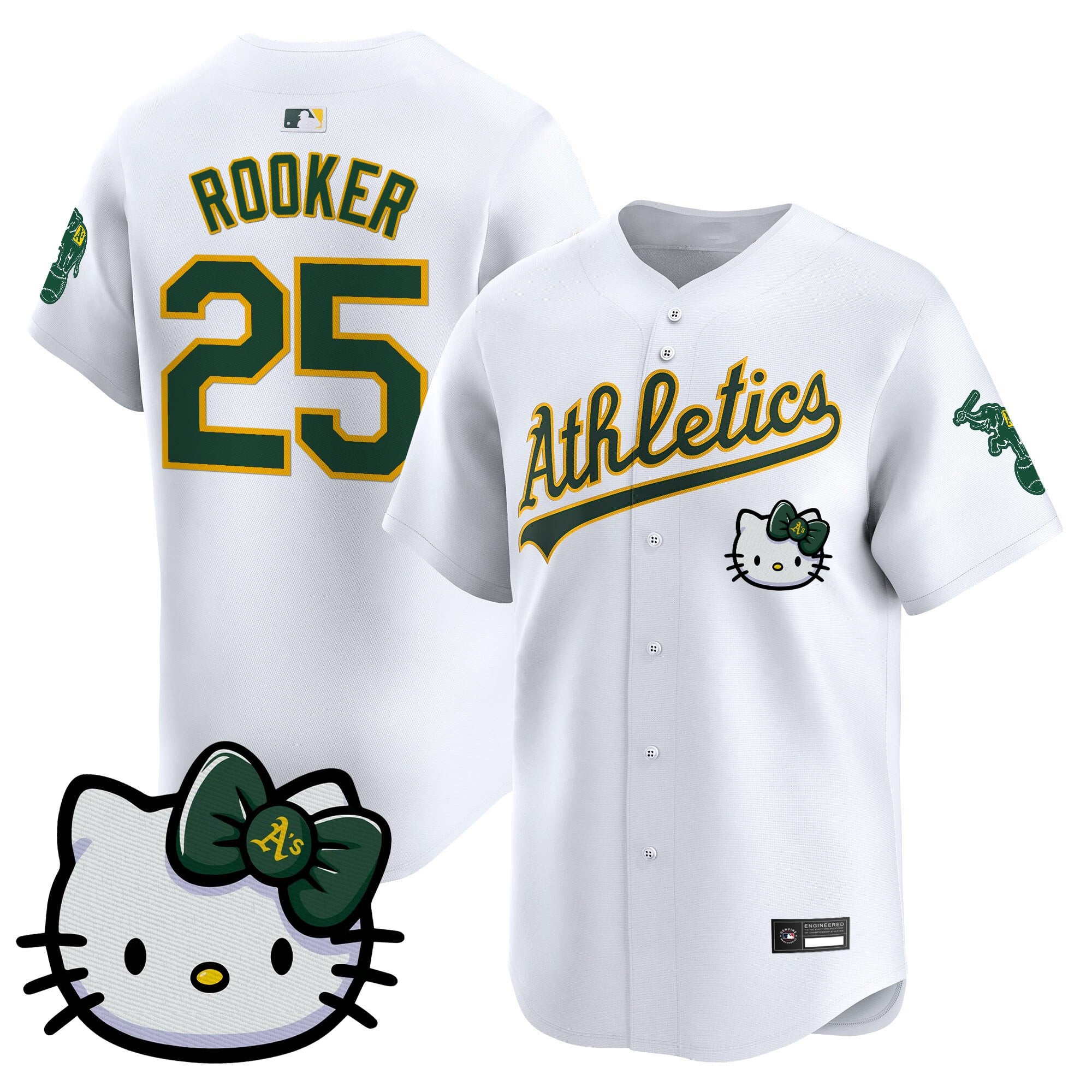Oakland Athletics Meow KT Vapor Premier Limited Jersey â€“ All Stitched