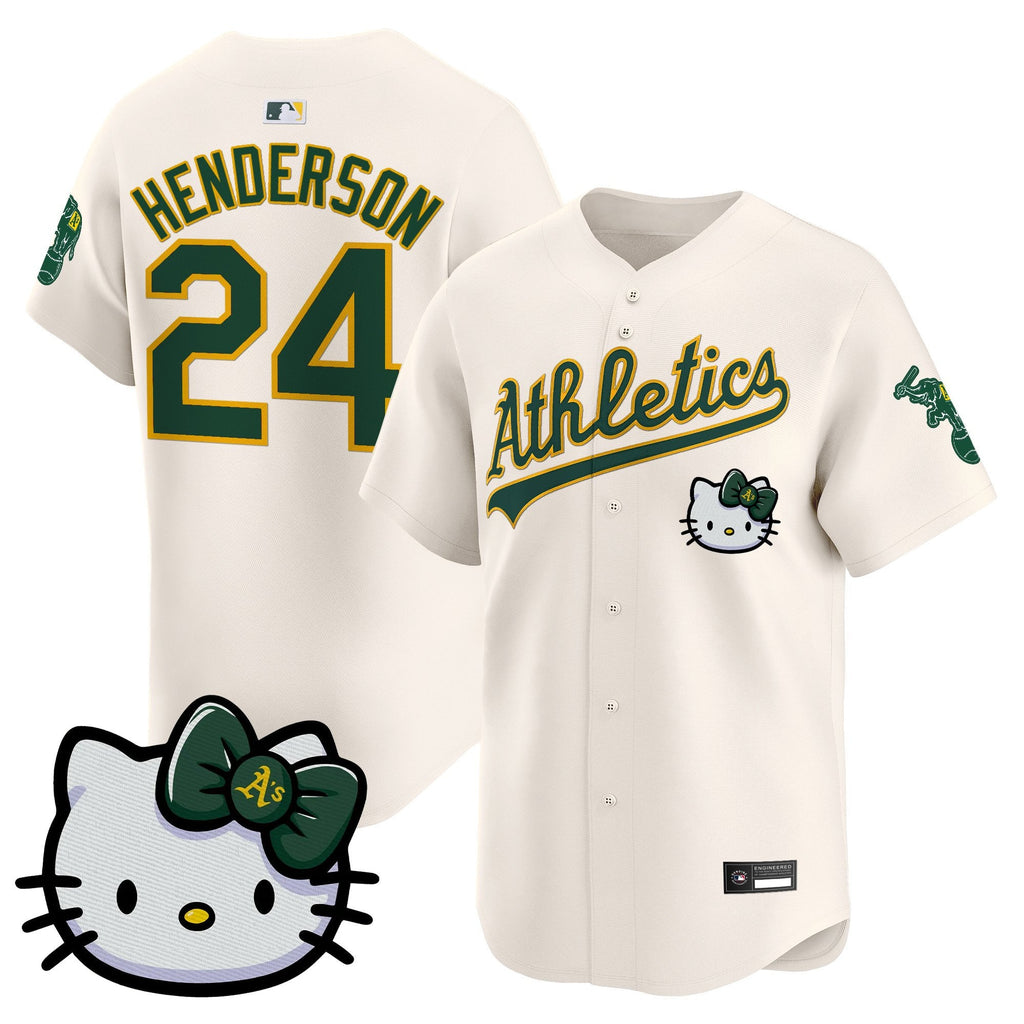 Oakland Athletics Meow KT Vapor Premier Limited Jersey â€“ All Stitched