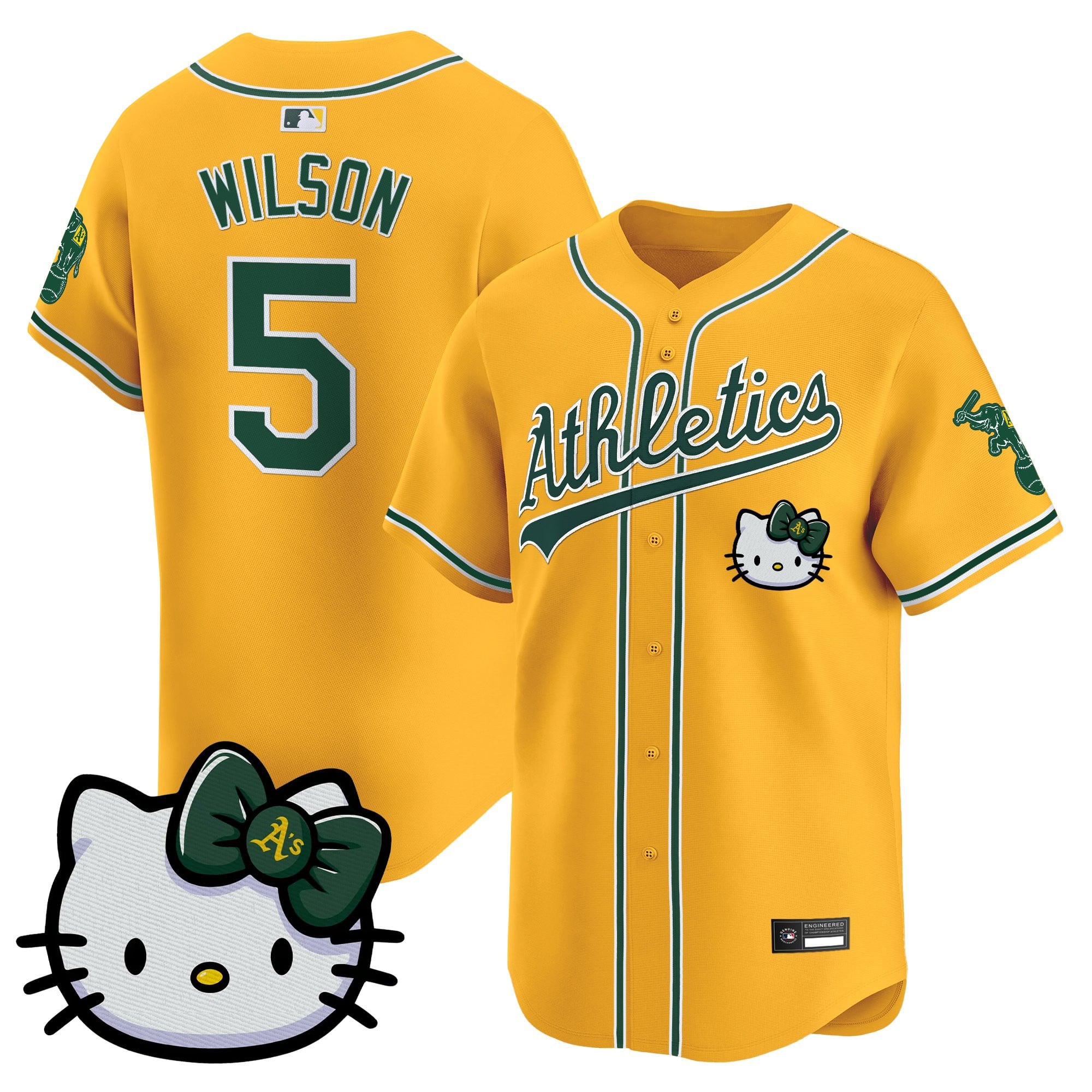 Oakland Athletics Meow KT Vapor Premier Limited Jersey â€“ All Stitched