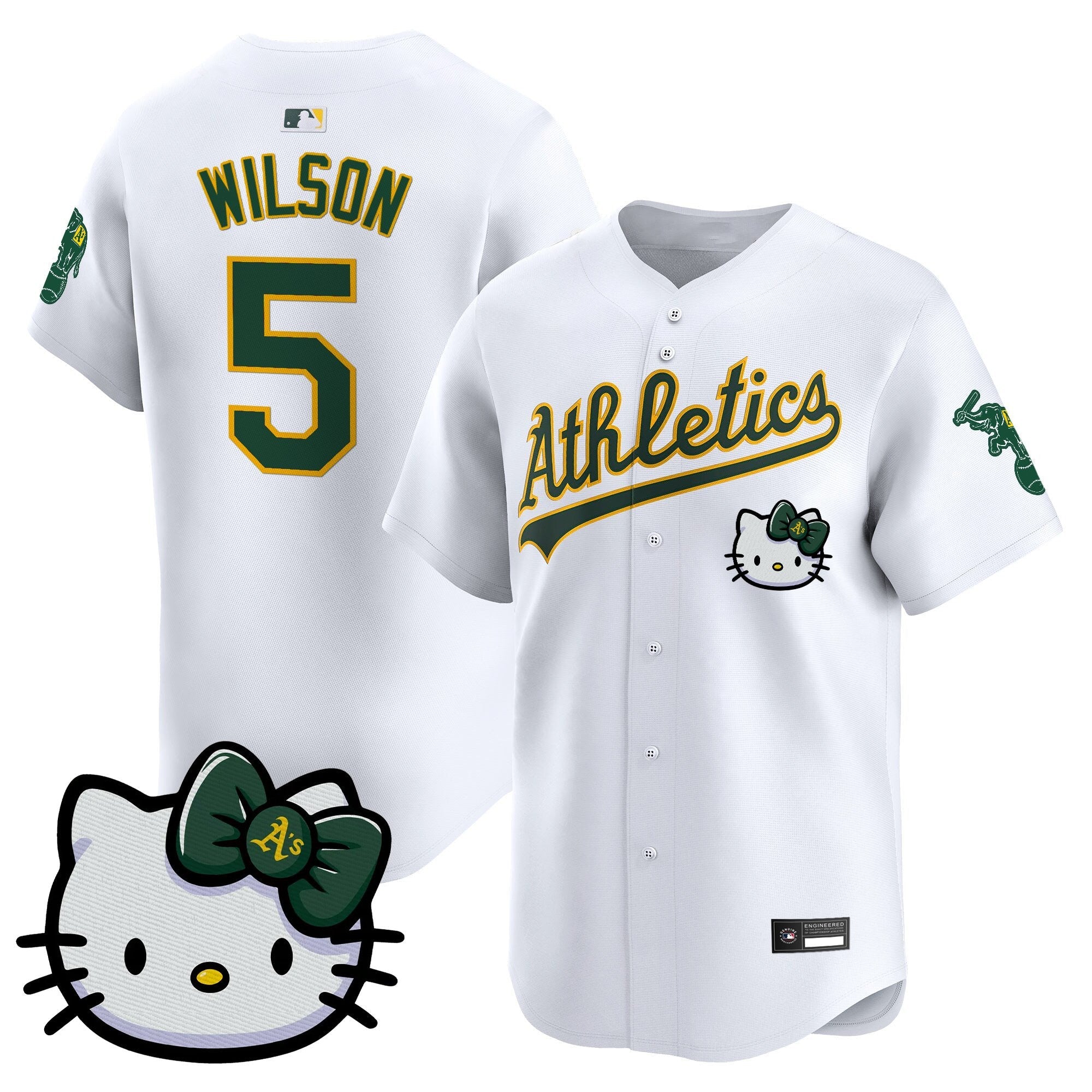Oakland Athletics Meow KT Vapor Premier Limited Jersey â€“ All Stitched