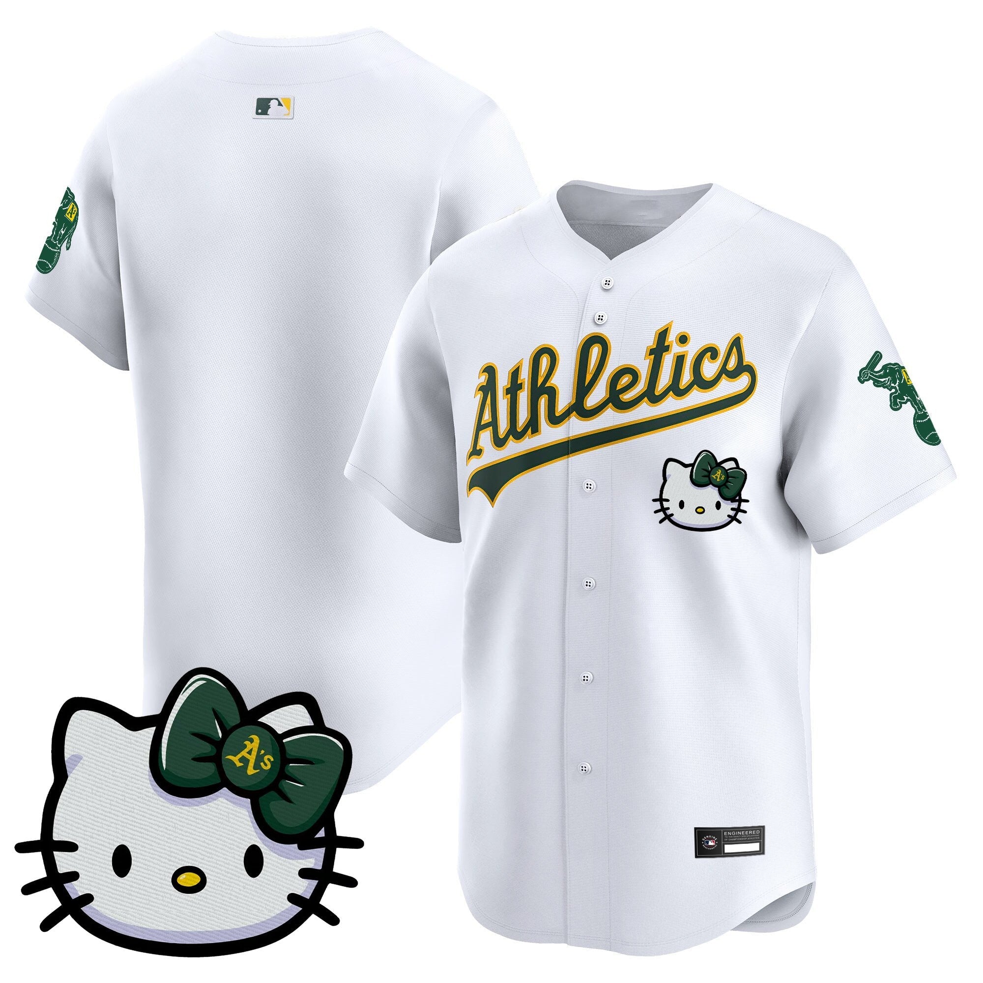 Oakland Athletics Meow KT Vapor Premier Limited Jersey â€“ All Stitched