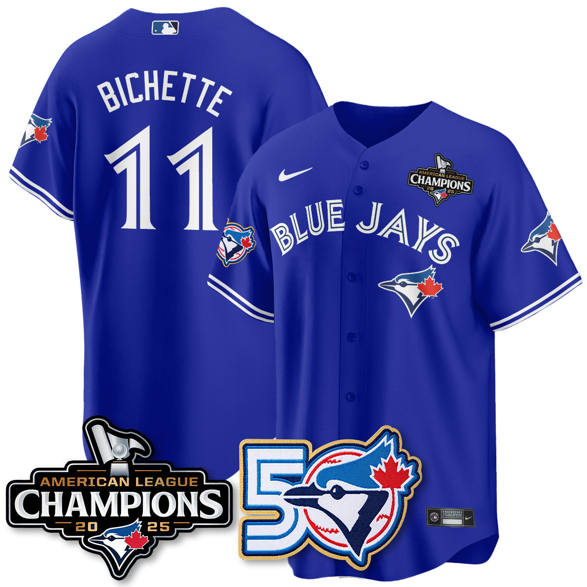 TBJ 2025 American League Champions Vapor Limited Jersey - 50th Season - All Stitched