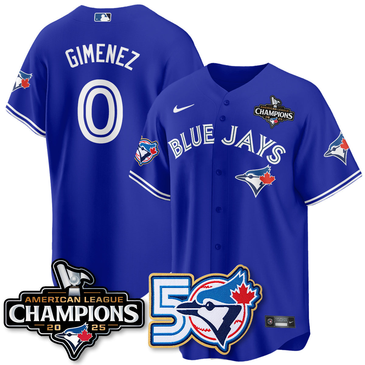 TBJ 2025 American League Champions Vapor Limited Jersey - 50th Season - All Stitched