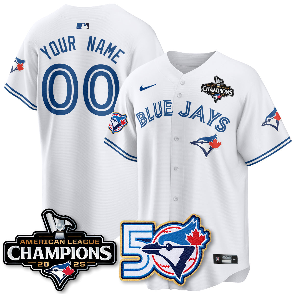 TBJ 2025 American League Champions Vapor Limited Jersey - 50th Season - All Stitched