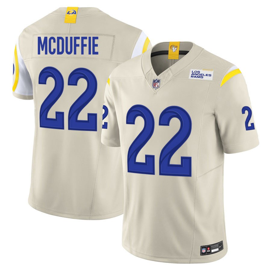 Trent McDuffie Los Angeles Rams Alternate Jersey - Bone