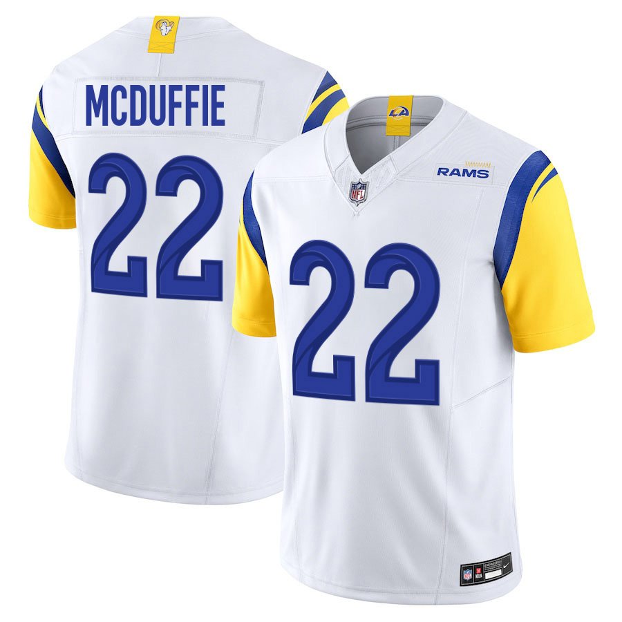 Trent McDuffie Los Angeles Rams Jersey - White