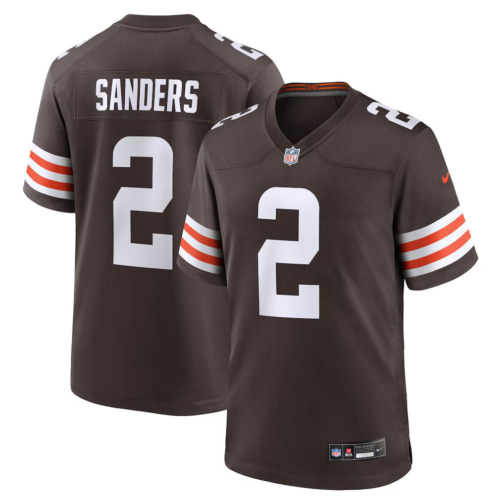Shedeur Sanders Cleveland Browns Jersey - Brown