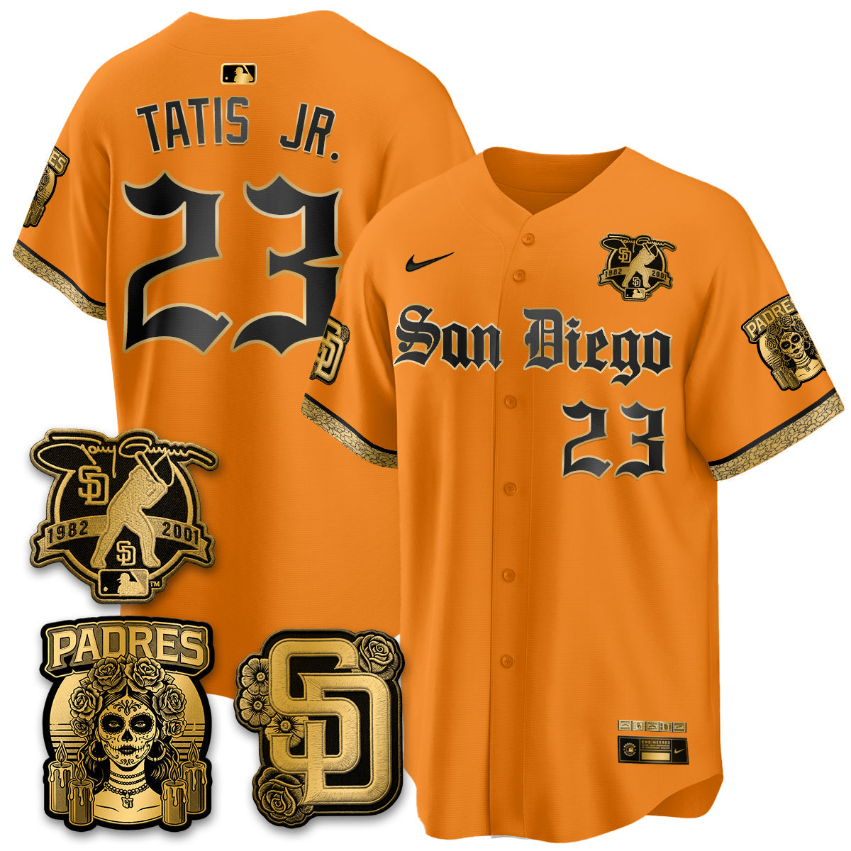 San Diego Padres 2026 City Connect x Tony Gwynn Patch Vapor Premier Limited Jersey - All Stitched - V2