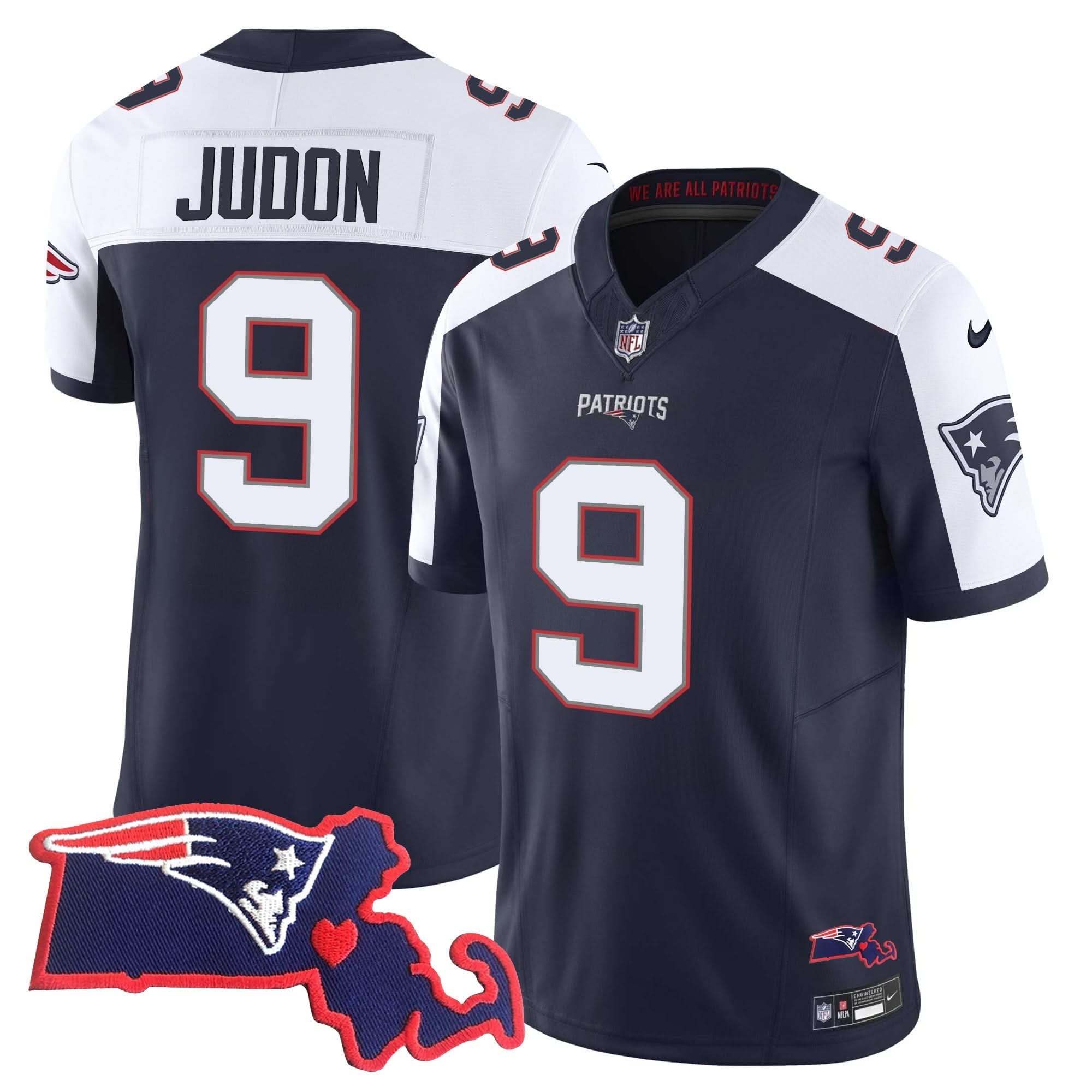 NE Massachusetts Patch Vapor Jersey