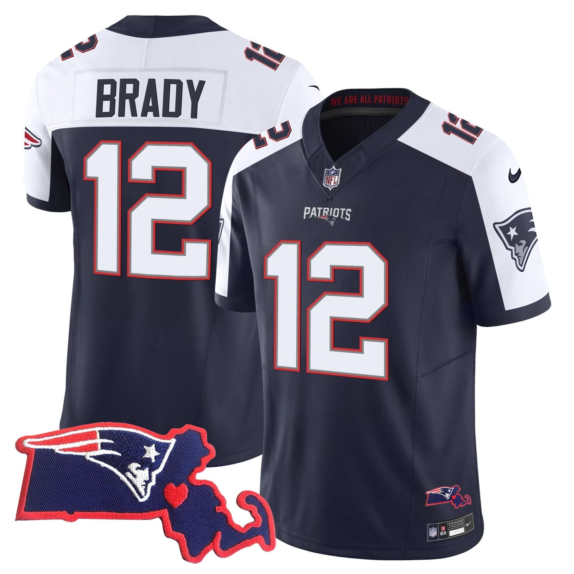 NE Massachusetts Patch Vapor Jersey