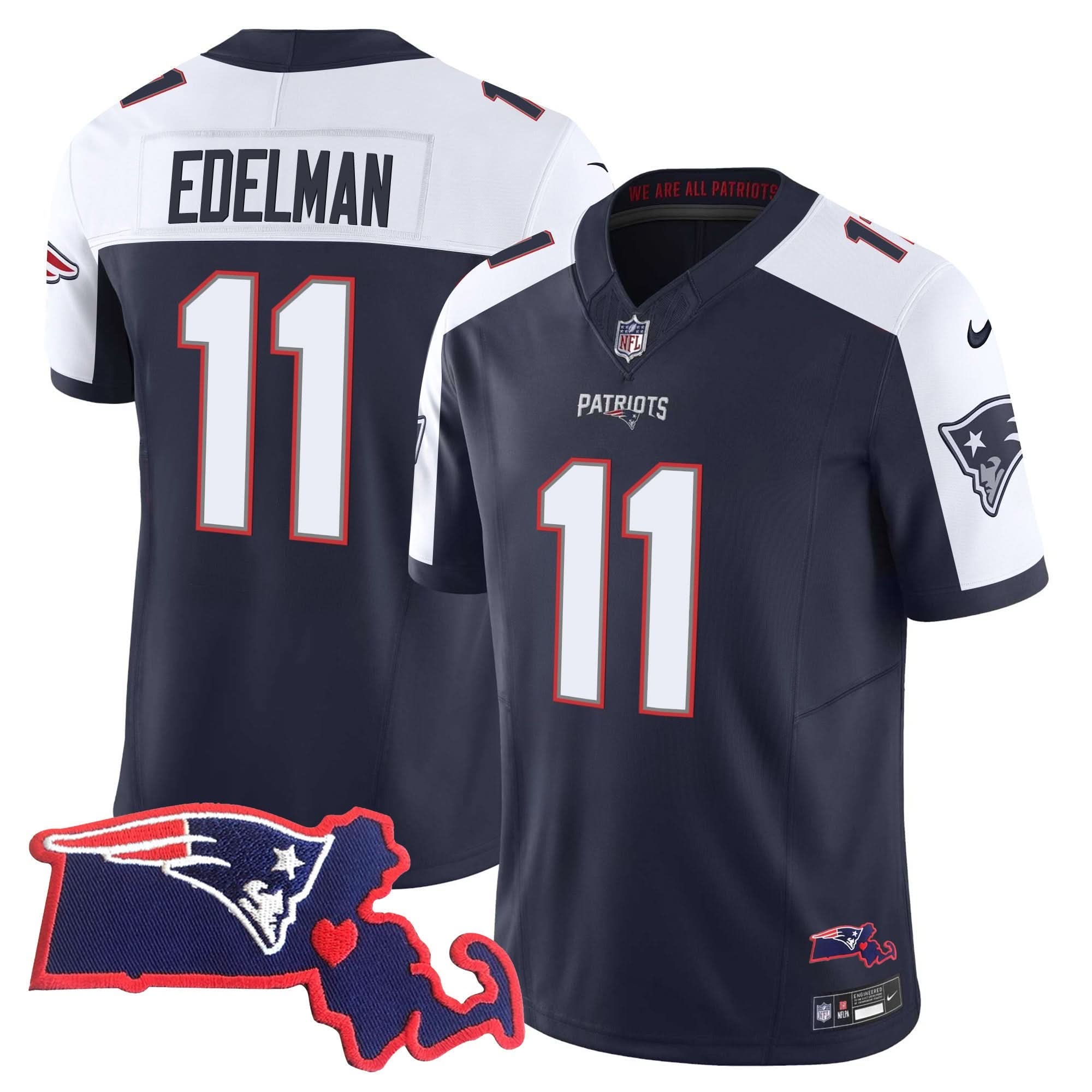 NE Massachusetts Patch Vapor Jersey