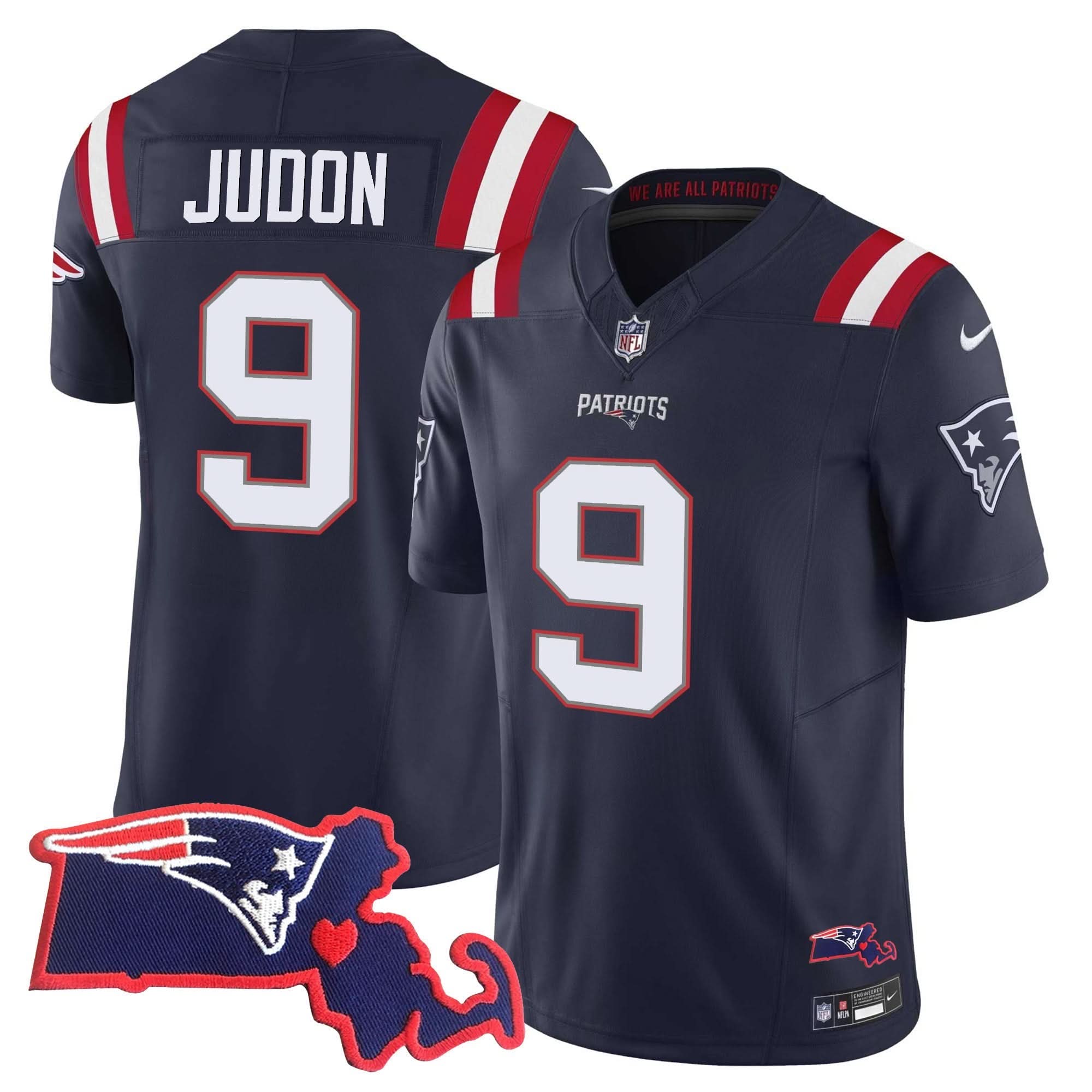 NE Massachusetts Patch Vapor Jersey
