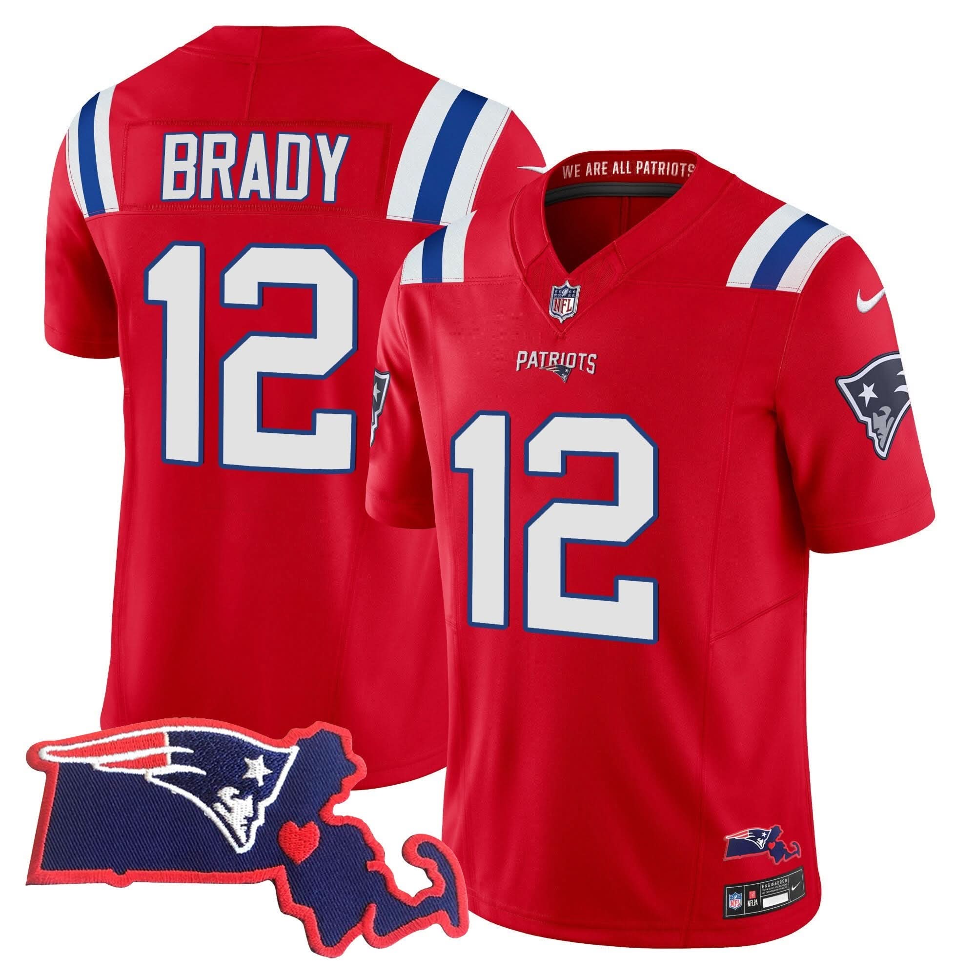NE Massachusetts Patch Vapor Jersey