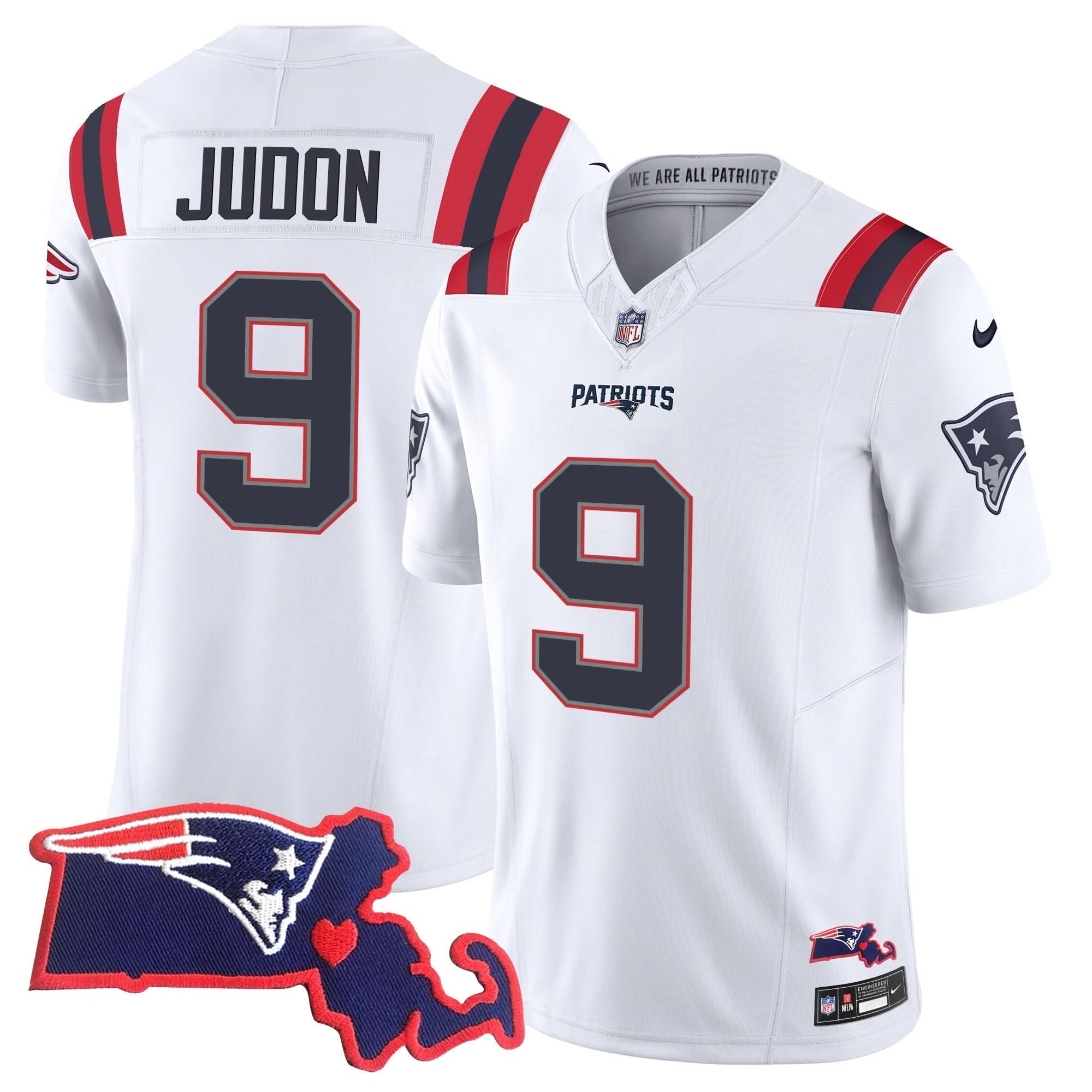 NE Massachusetts Patch Vapor Jersey