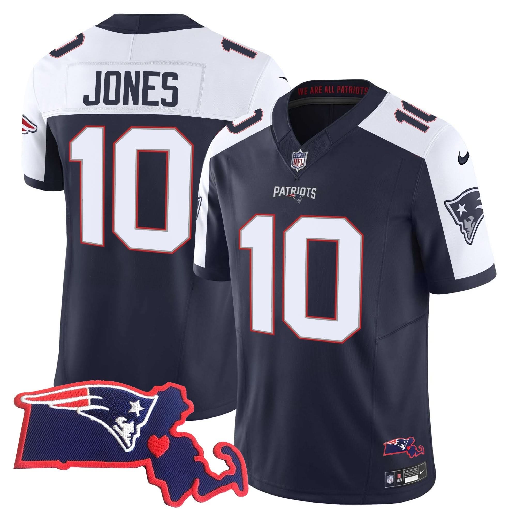 NE Massachusetts Patch Vapor Jersey
