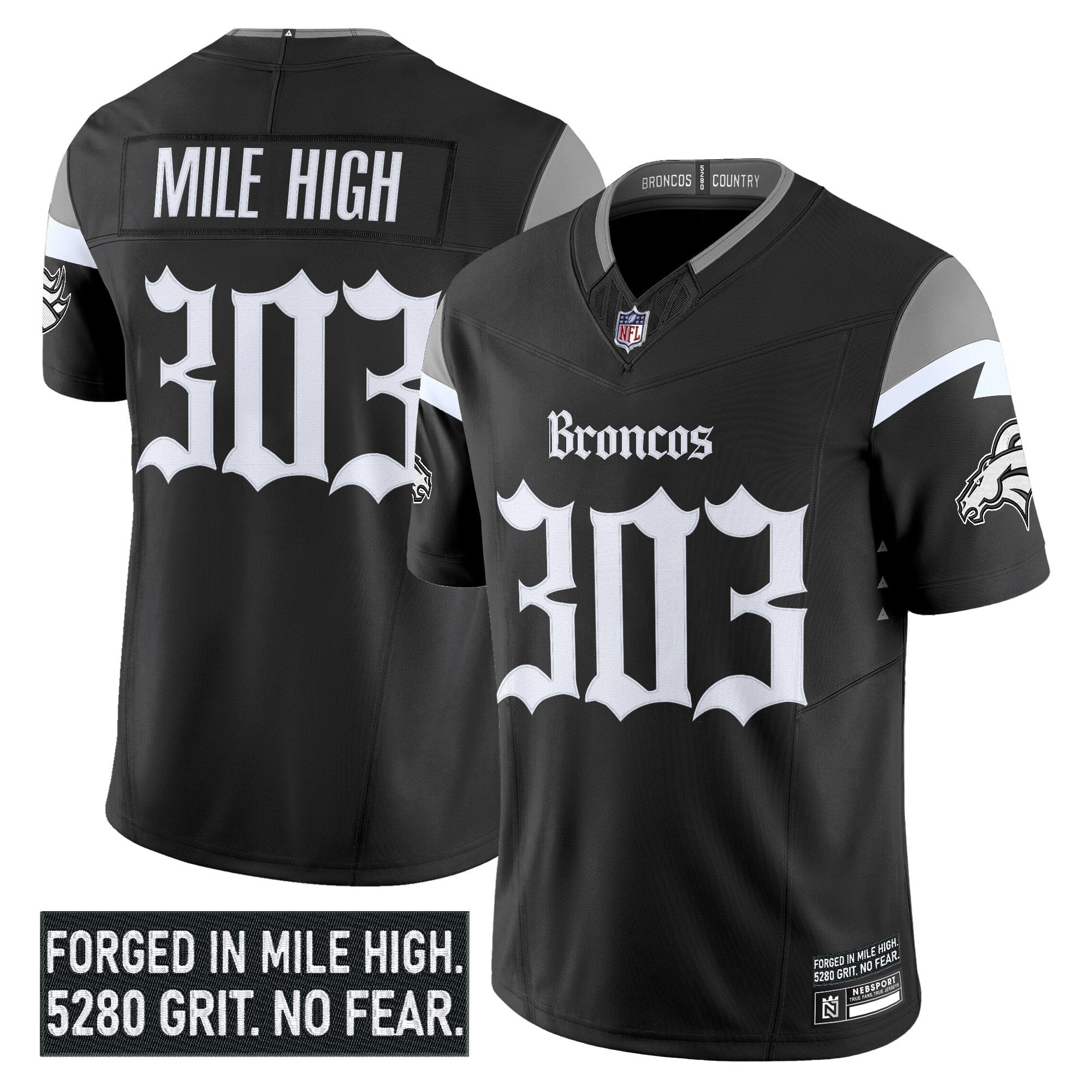 DEN 'Gothic Mile High Shadows Edition' Vapor Limited Jersey