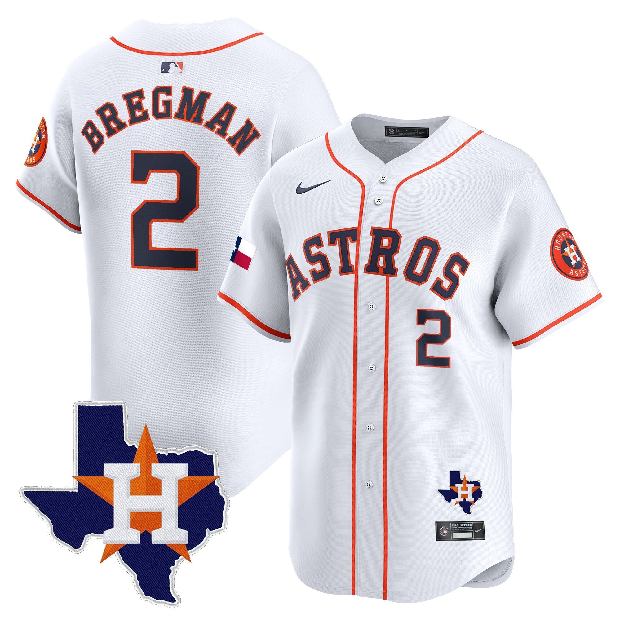 HAS Texas Patch Vapor Premier Limited Jersey - All Stitched