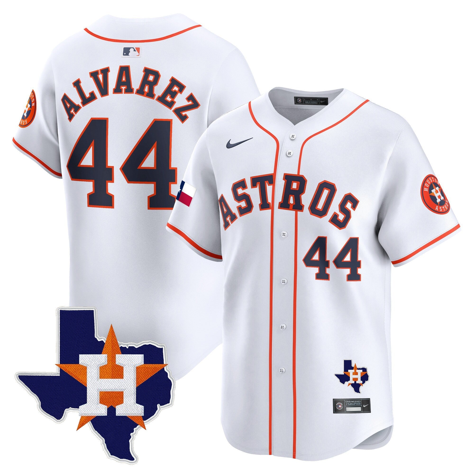 HAS Texas Patch Vapor Premier Limited Jersey - All Stitched